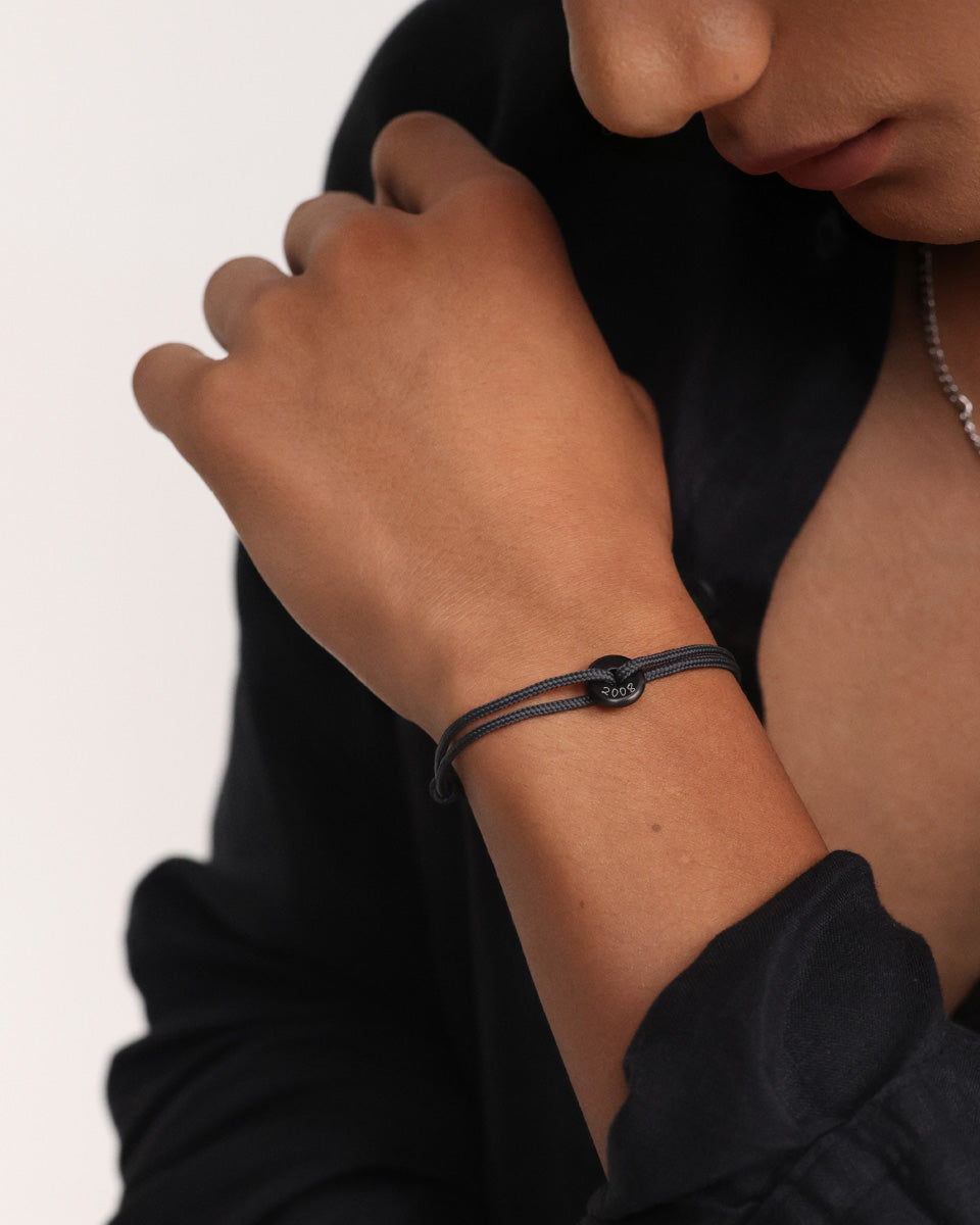 Personalisiertes Segeltau Donut Surferarmband