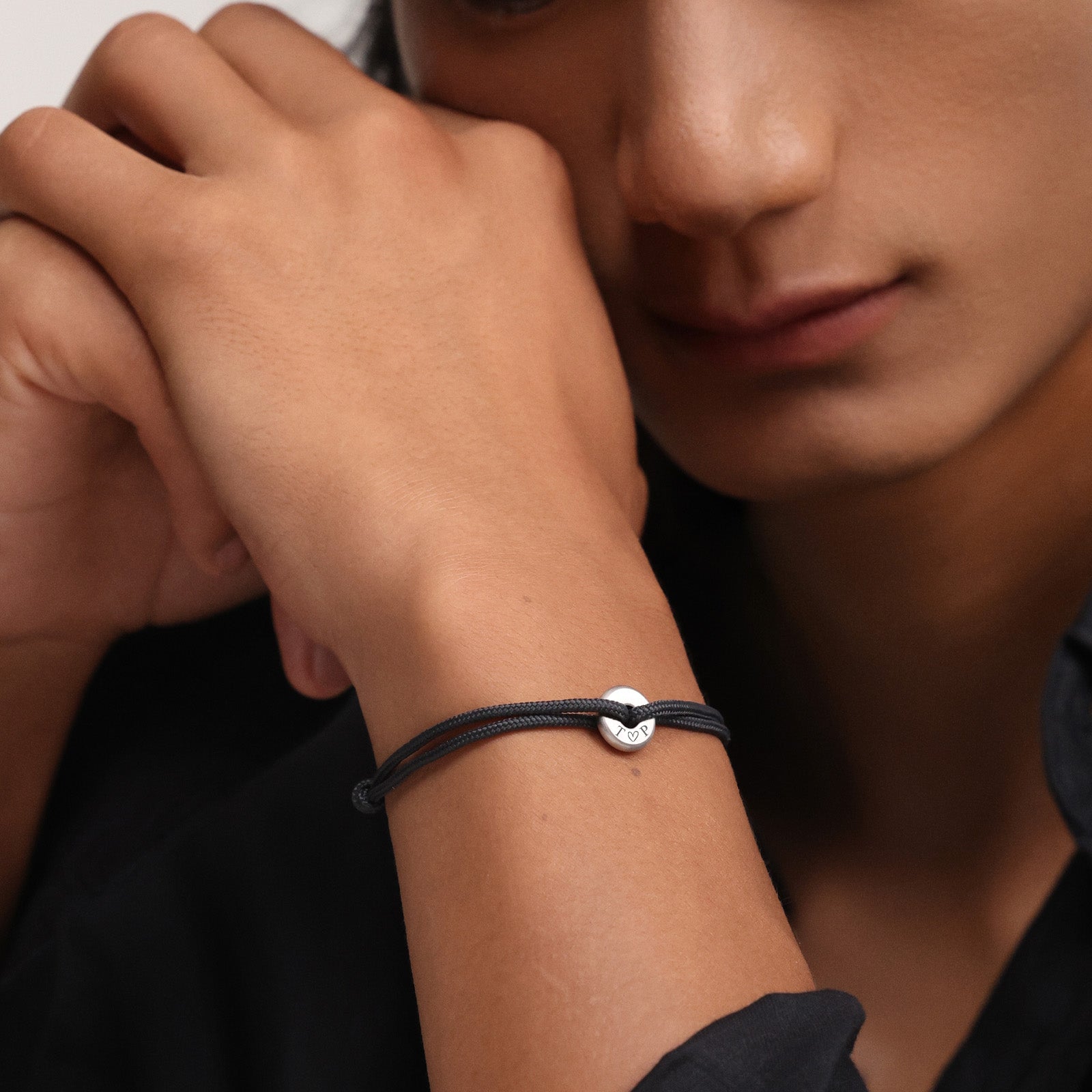 Personalisiertes Segeltau Donut Surferarmband