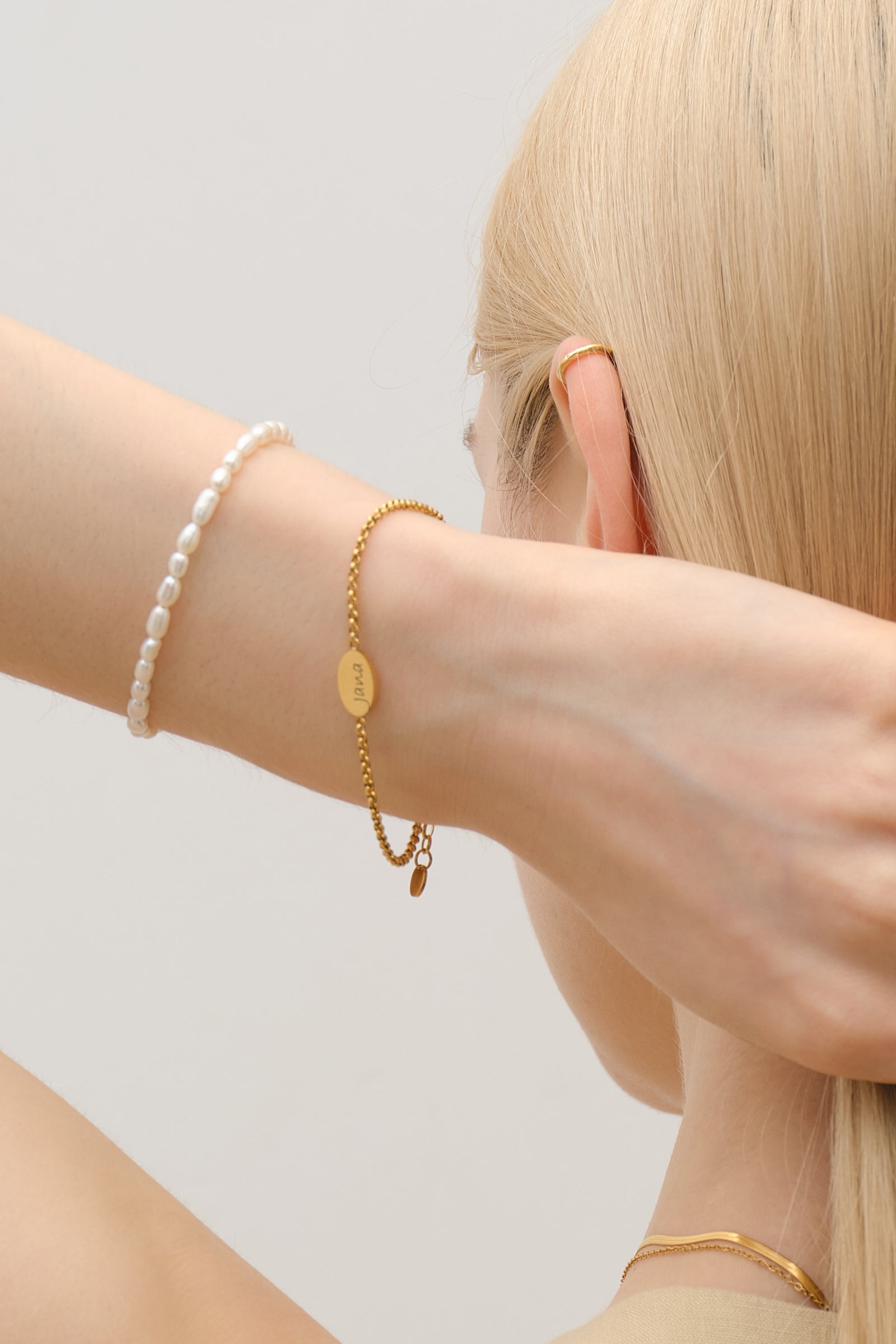 mini freshwater pearl bracelet