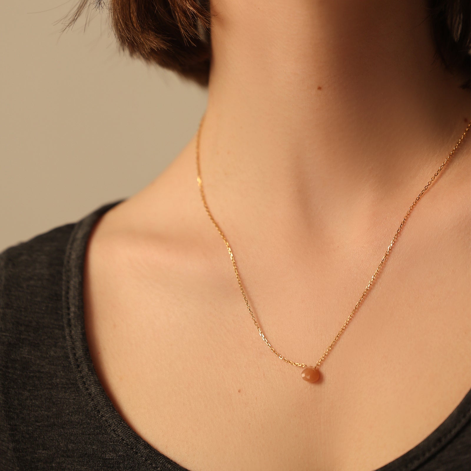 Rainbow Tourmaline Necklace - 925 Sterling Silver