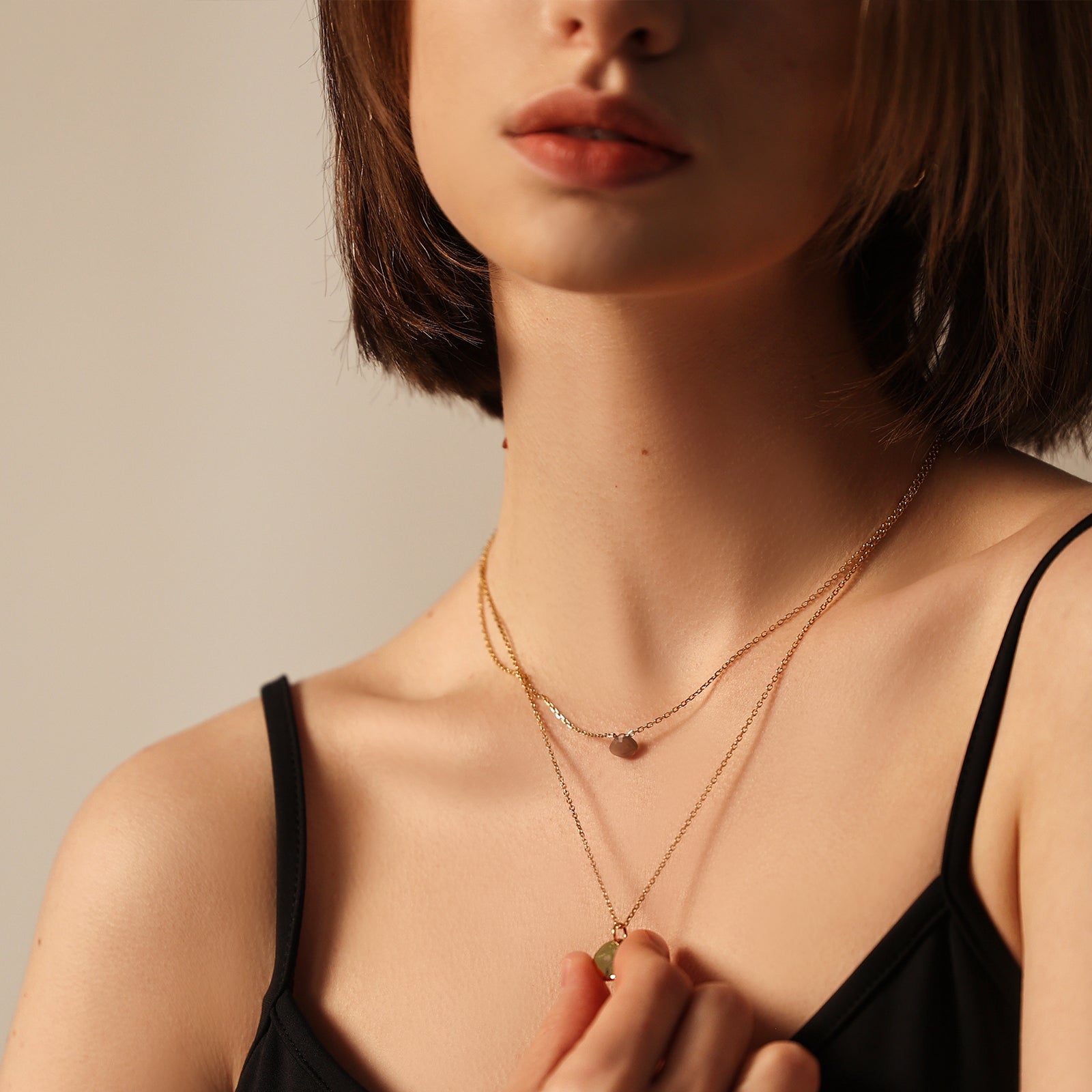 Rainbow Tourmaline Necklace - 925 Sterling Silver