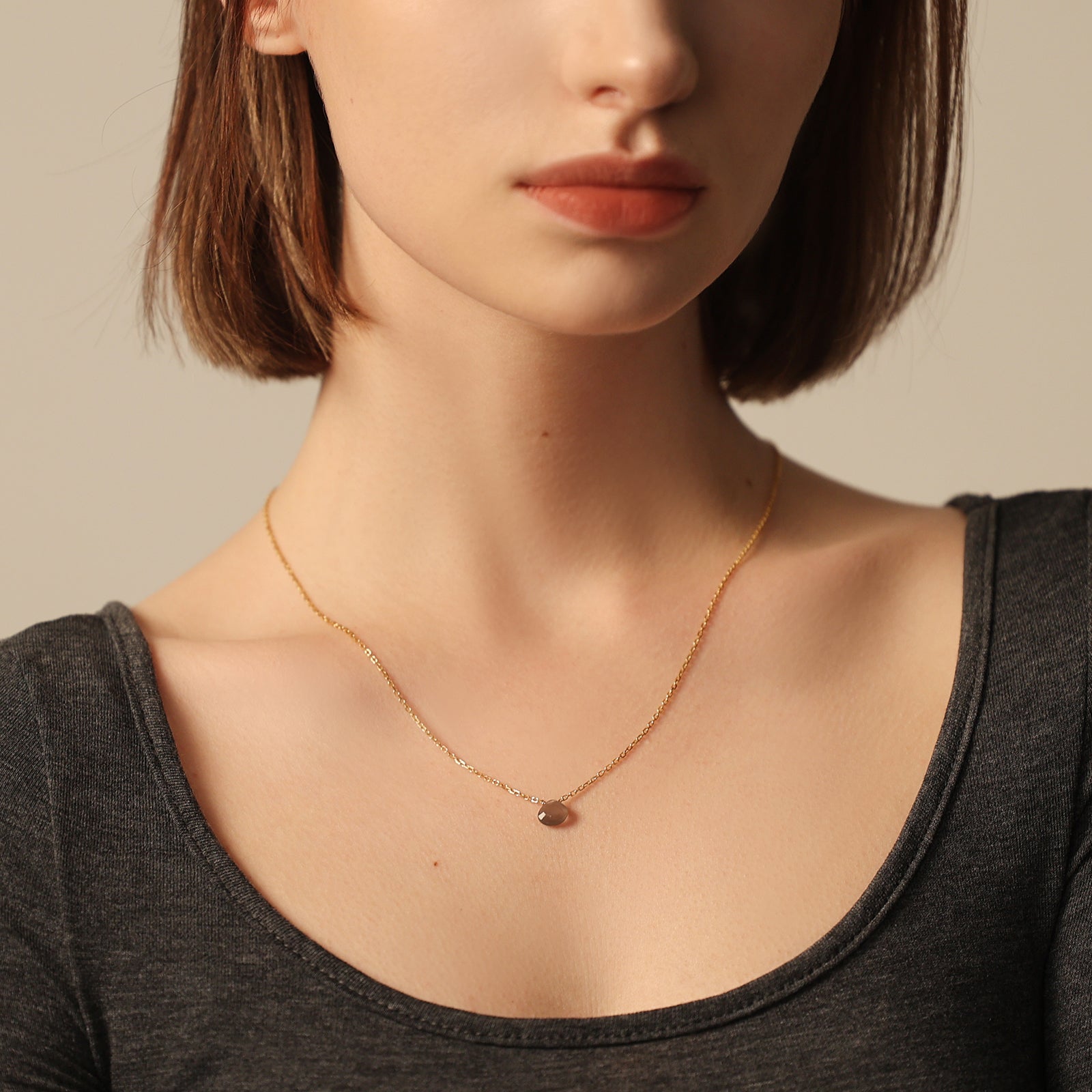 Rainbow Tourmaline Necklace - 925 Sterling Silver