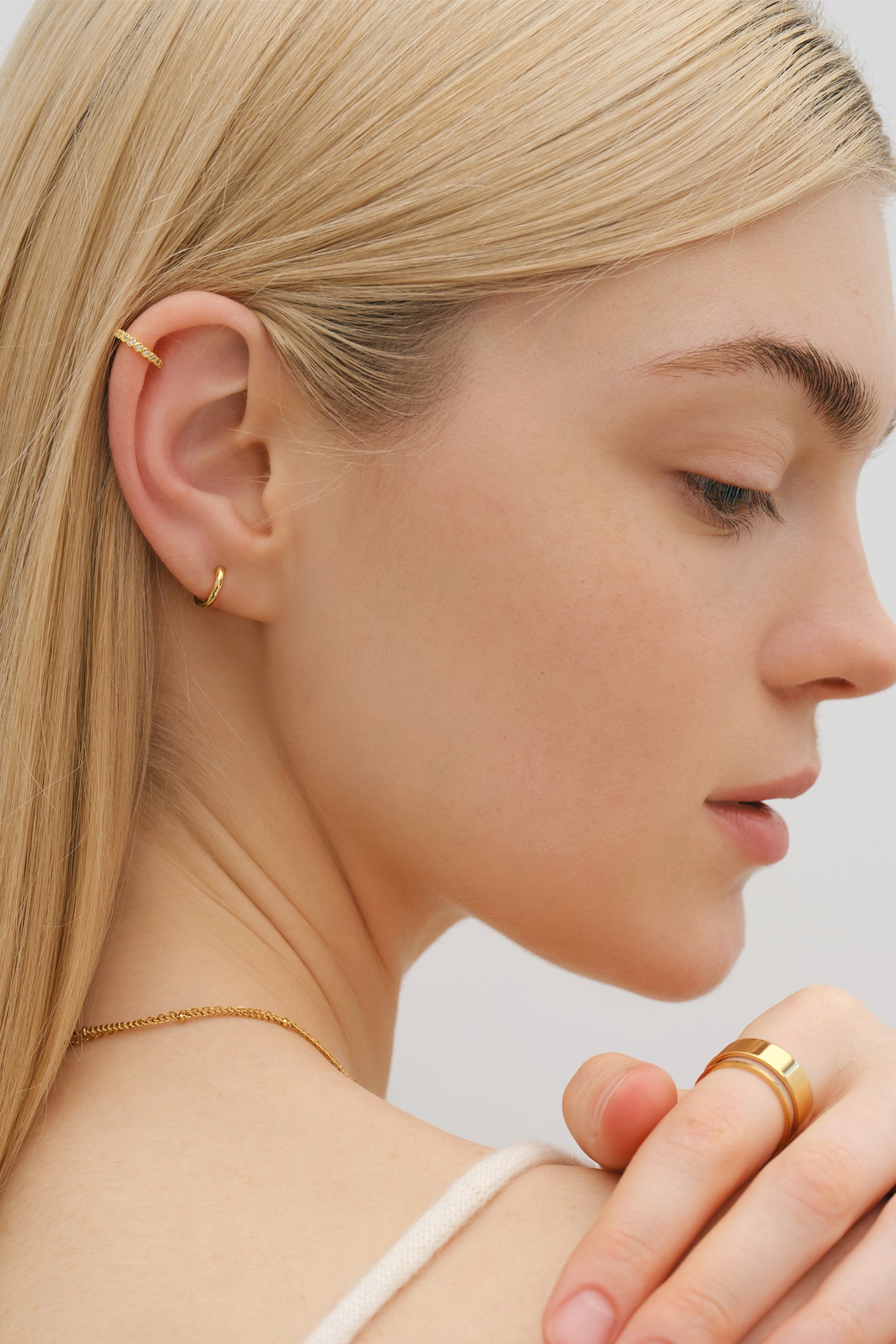 Mini Creolen Hammerschlag Ohrringe - 925er Sterling Silber Ohrringe VIVIANNASCHMUCK