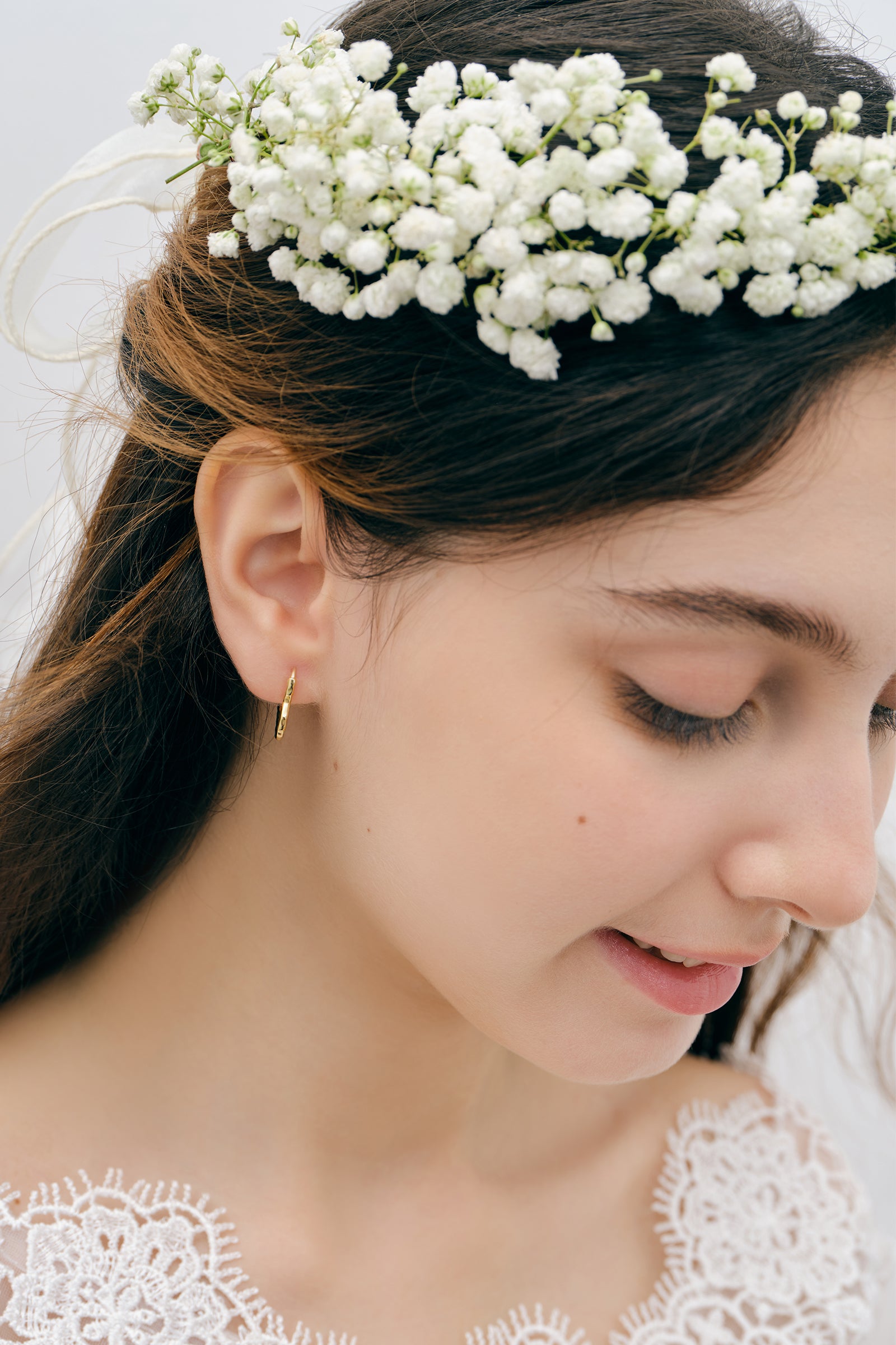 Herz-Creolen - 925er Silber Ohrringe VIVIANNASCHMUCK