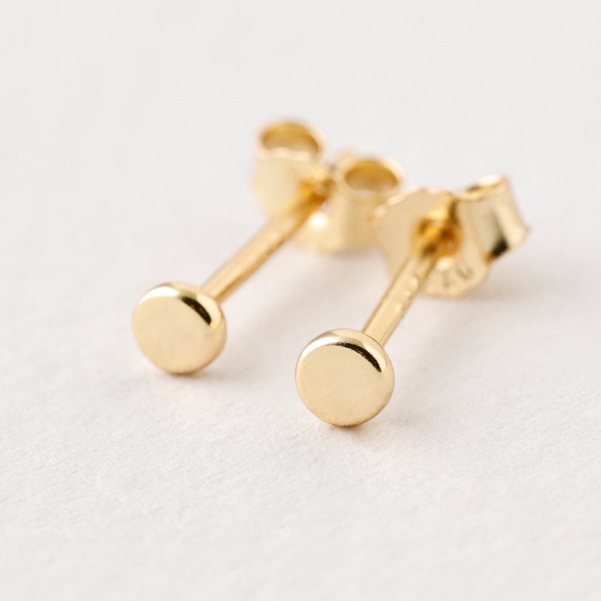 Ohrstecker Set - 925er Sterling Silber Ohrstecker - Minimalistische Ohrstecker- Gold oder Silber - OSset01 - VIVIANNASCHMUCK