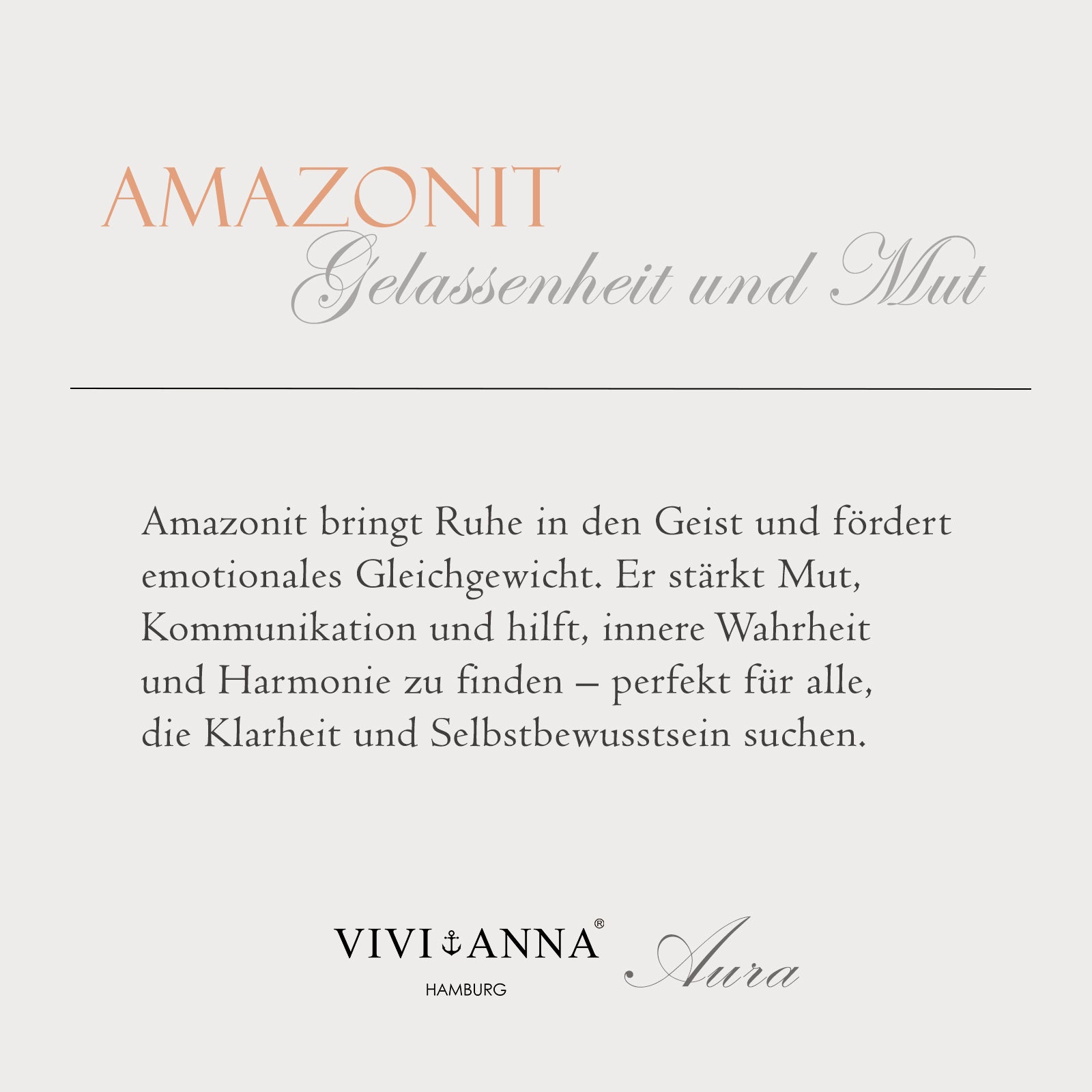 Amazonit-Armband mit personalisiertem Plättchen - 925er Sterling Silber