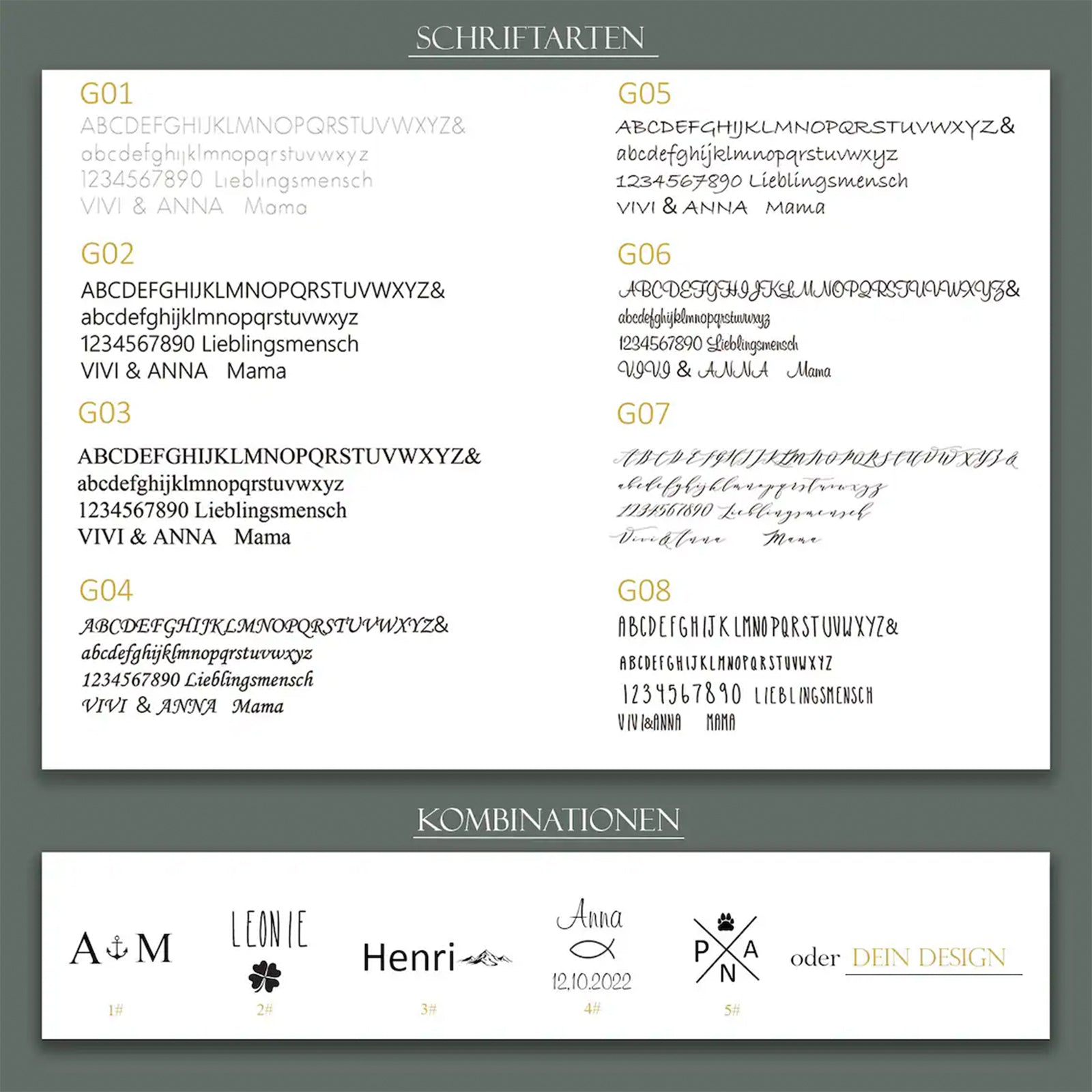 Personalisiertes Armband - Unisex Armband