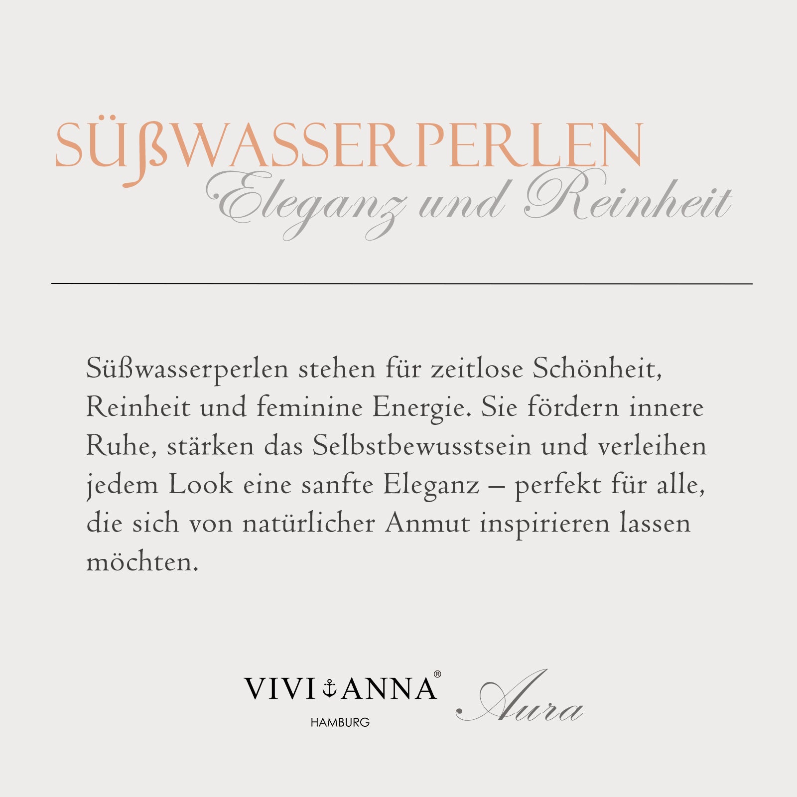 Süßwasserperlen Kette mit Hammerschlag Plättchen - 925er Sterling Silber Damen Halskette VIVIANNASCHMUCK