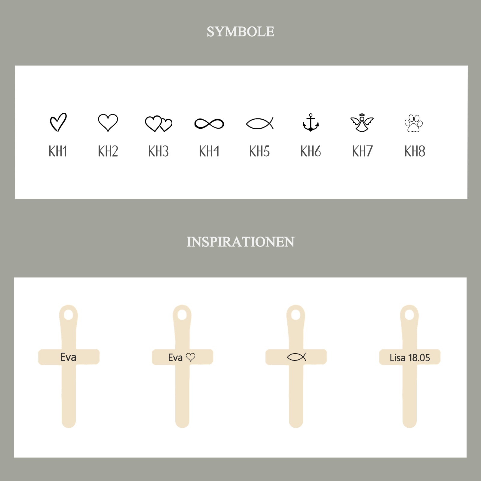 Süßwasserperlen Halskette mit Kreuz Damen Halskette VIVIANNASCHMUCK