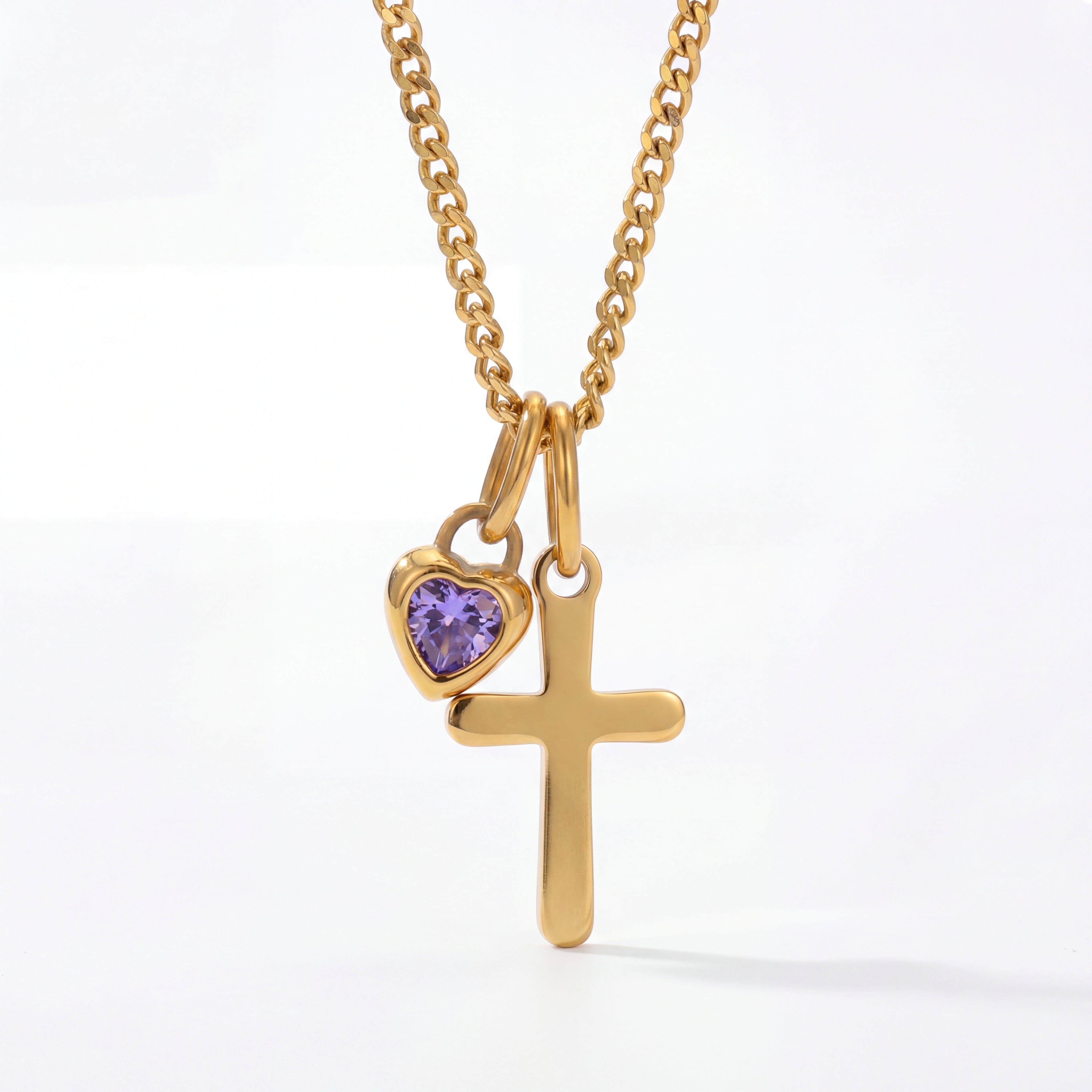 Zusatz-Geburtsstein-Herzanhänger Add-on VIVIANNASCHMUCK