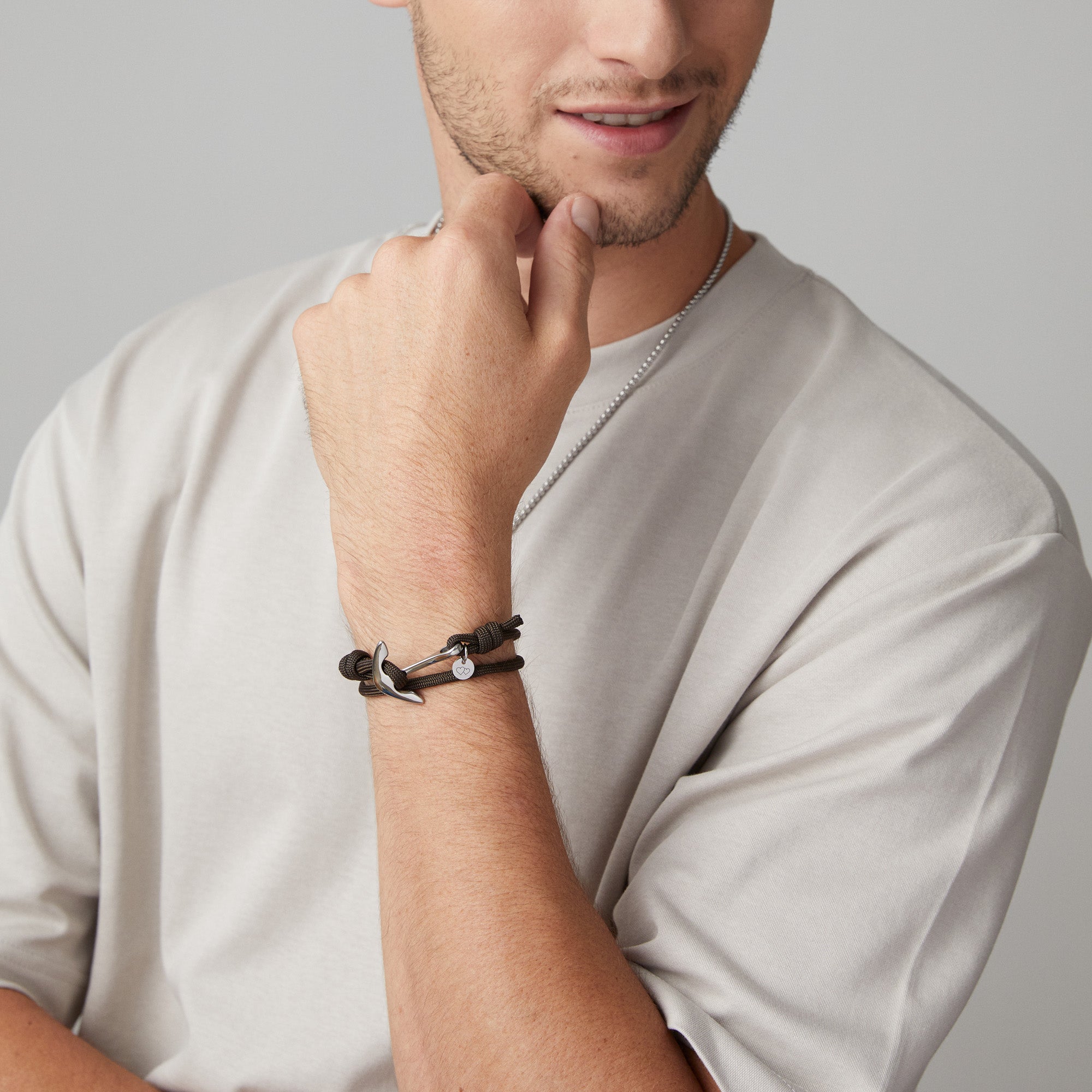Personalisiertes Anker Armband