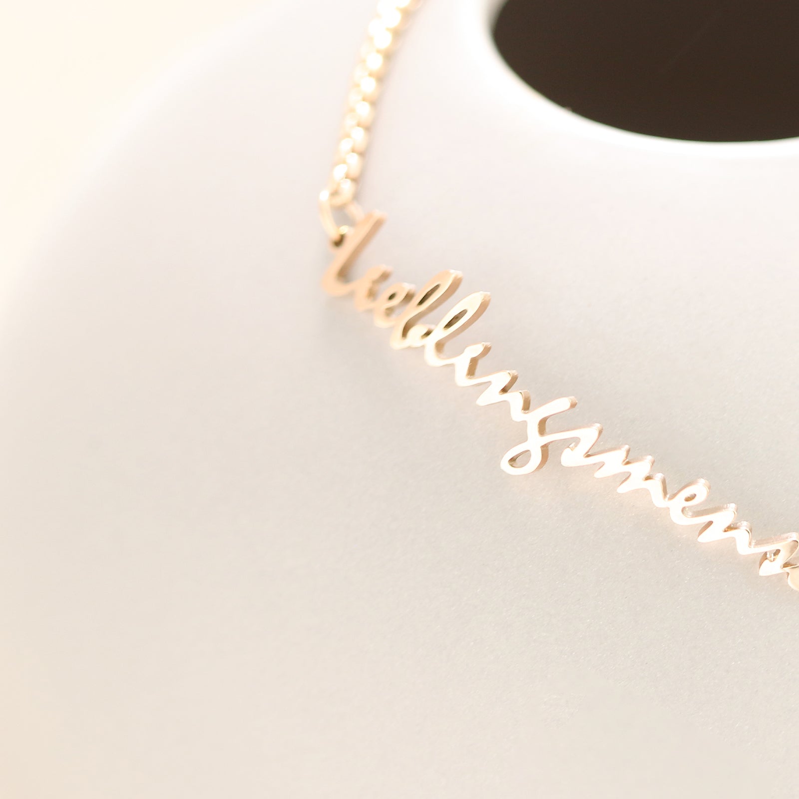 Lieblingsmensch Armkette - Handschrift Damen Armband VIVIANNASCHMUCK