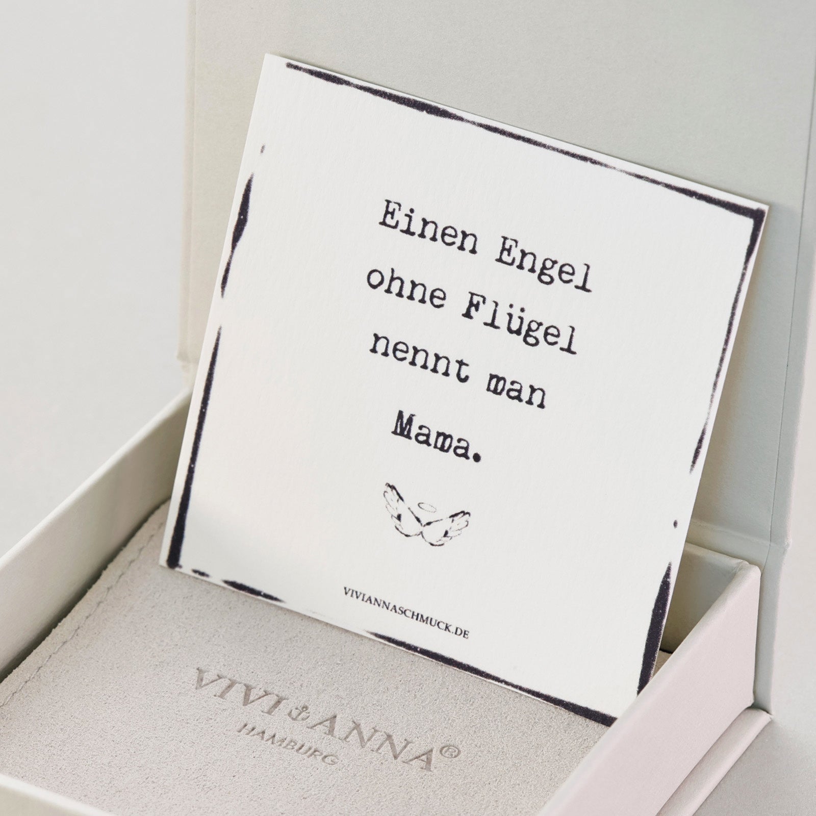 Einen Engel ohne Flügel nennt man Mama Grußkarten