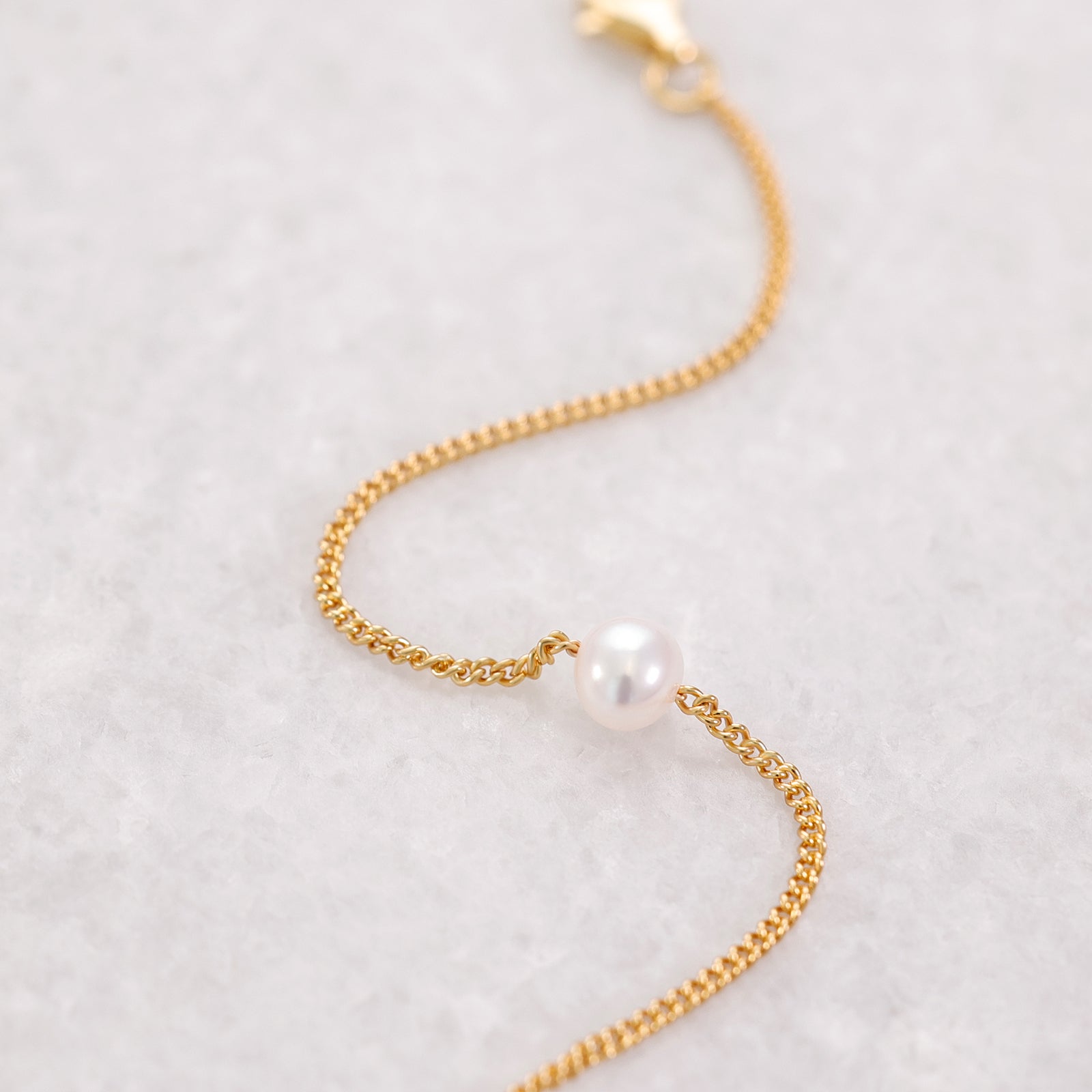 Süßwasserperle Armband - 925er Sterling Silber