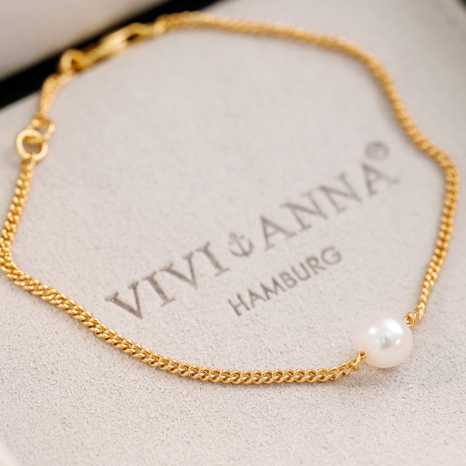 Süßwasserperle Armband - 925er Sterling Silber