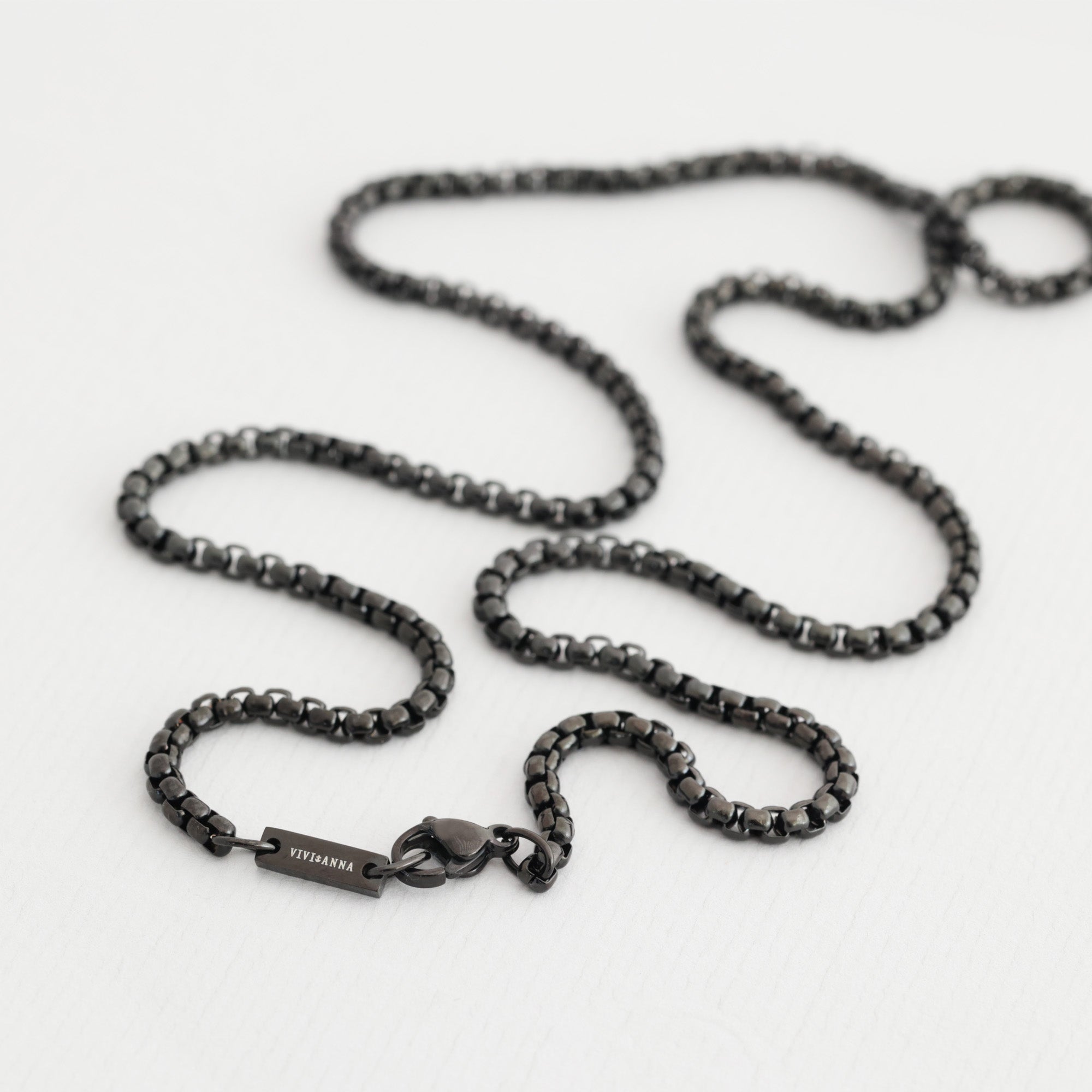 Personalisierte Kette - 4-seitig - VIVIANNASCHMUCK