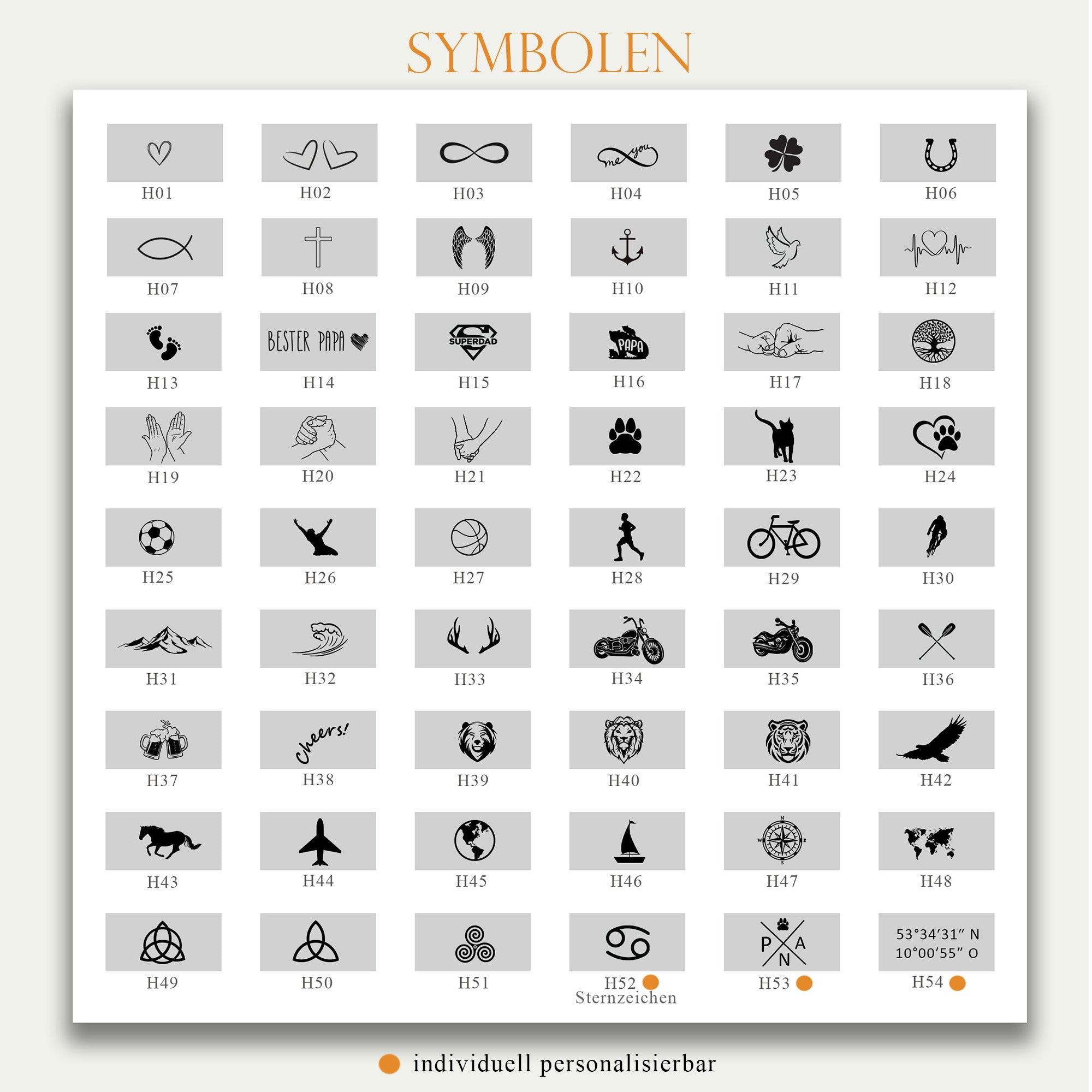 Personalisiertes Armband - Unisex Armband
