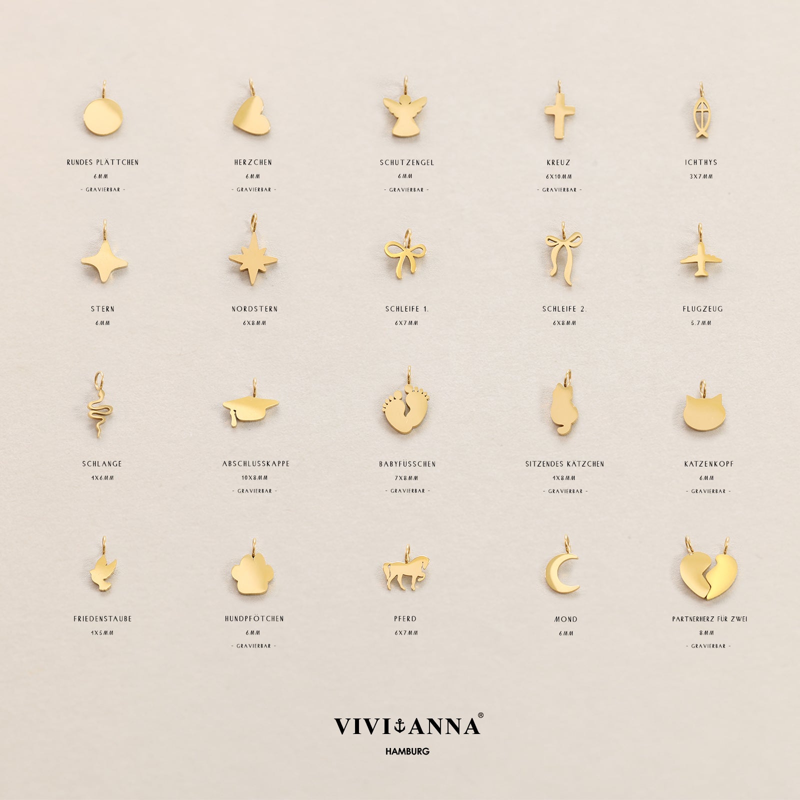 Permanent Armband mit Cham