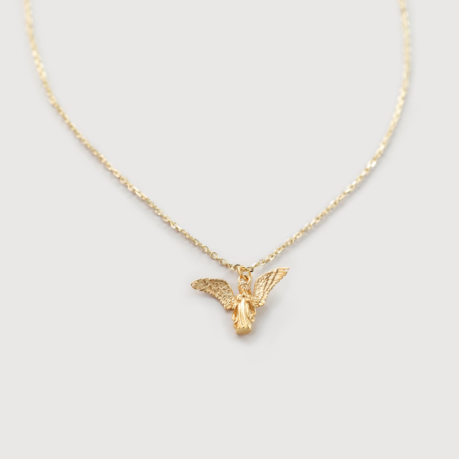 Filigrane Schutzengel Halskette - 925 Sterling Silber