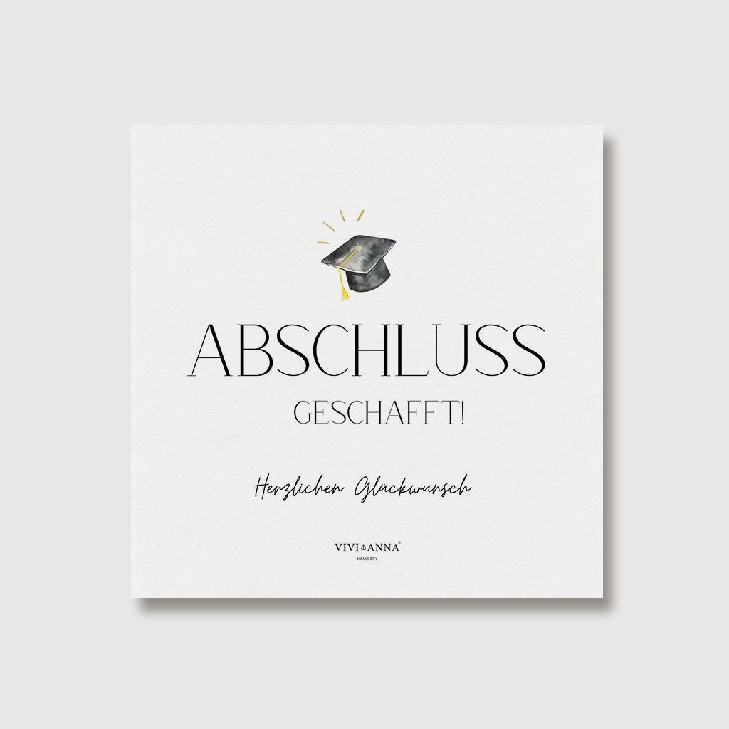 阿康卡片需要分开 Abschluss - Karten Geschenkideen mit Karten VIVIANNASCHMUCK