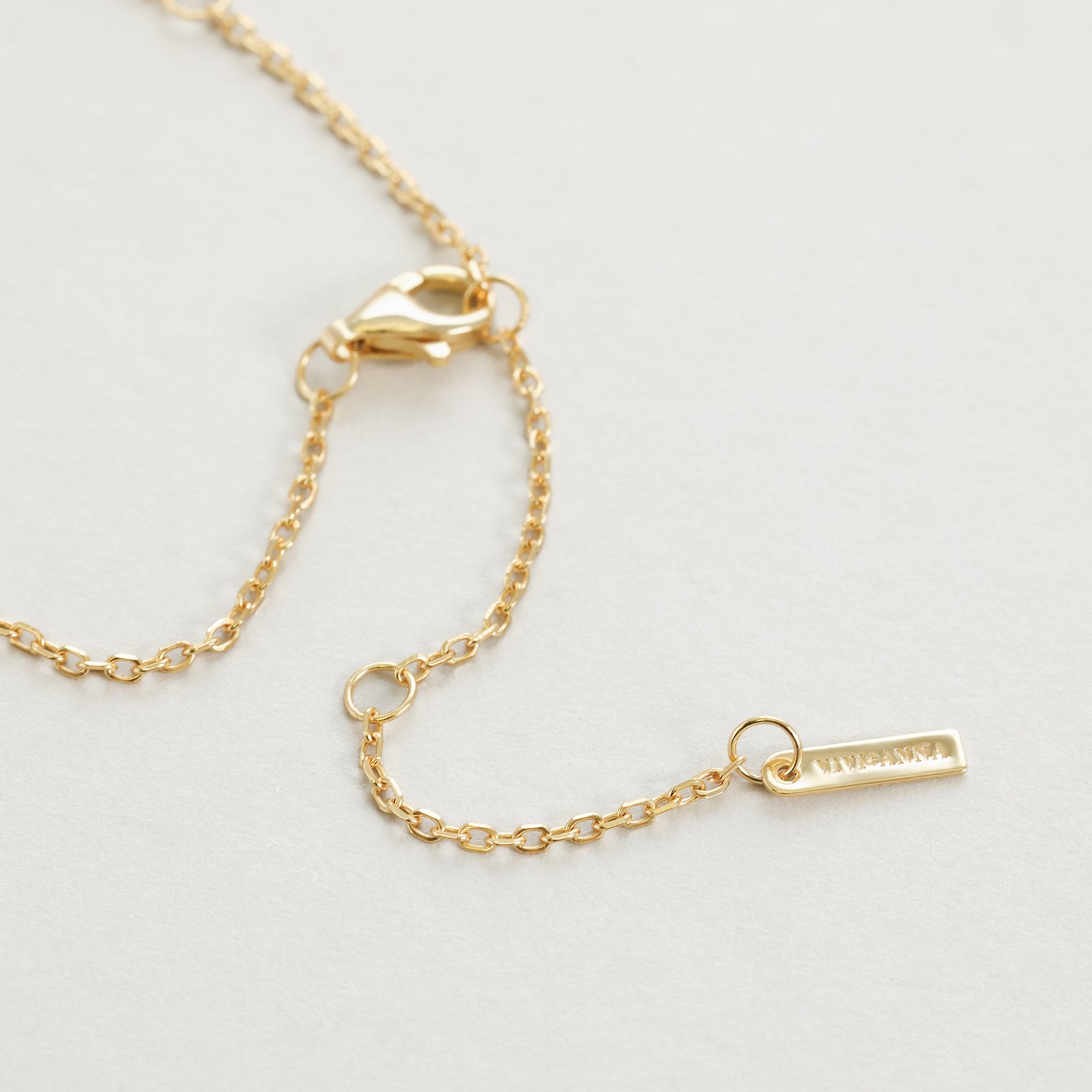 Zarte Kette mit Süßwasserperlen - 925 Sterling Silber Damen Halskette VIVIANNASCHMUCK