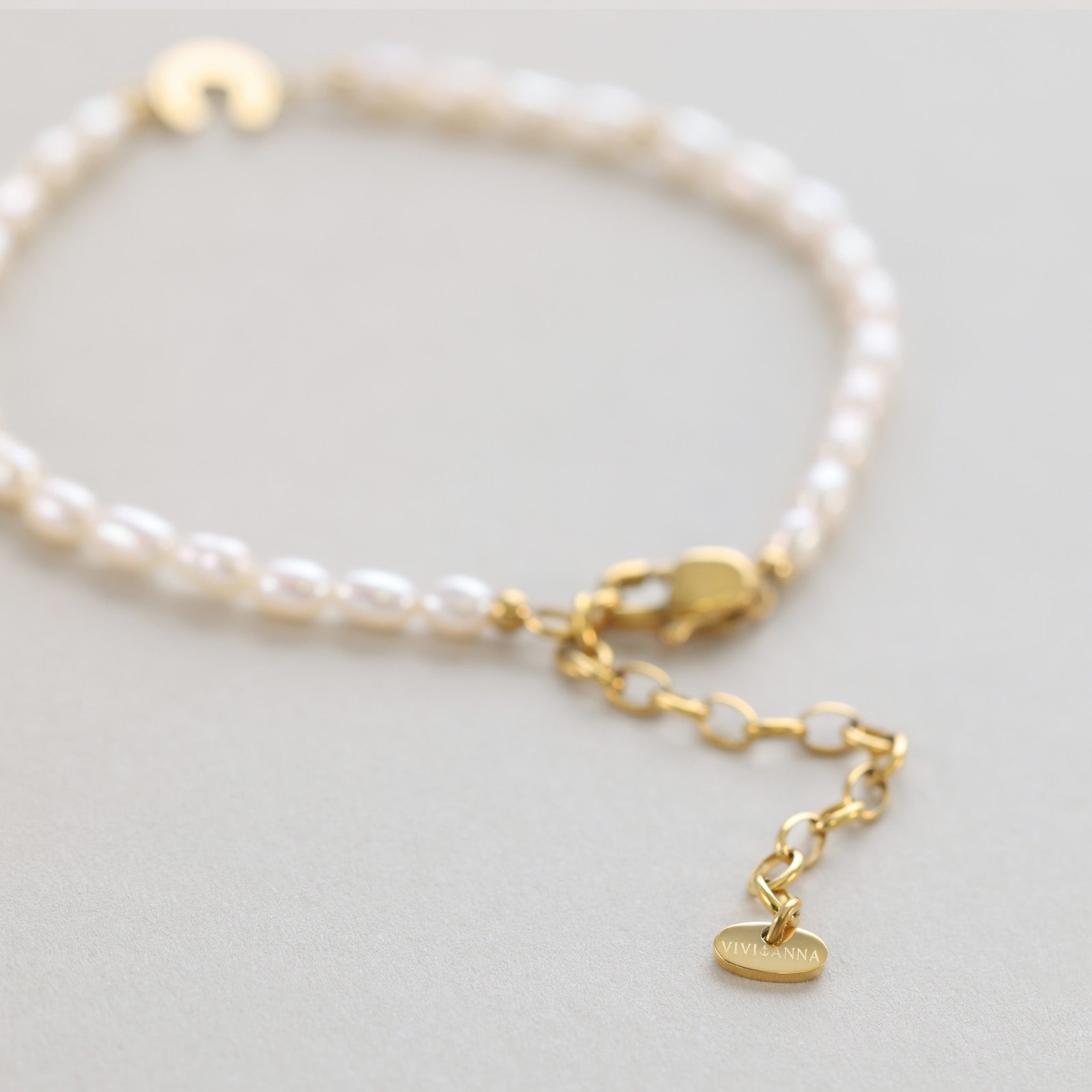 Hufeisen Perlenarmband – Glücksbringer Armband Damen Armband VIVIANNASCHMUCK