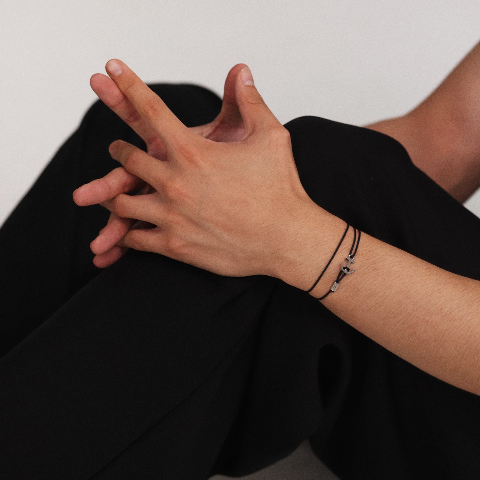 Unisex Armband mit Ankerhaken & Gravur Herren Armband VIVIANNASCHMUCK