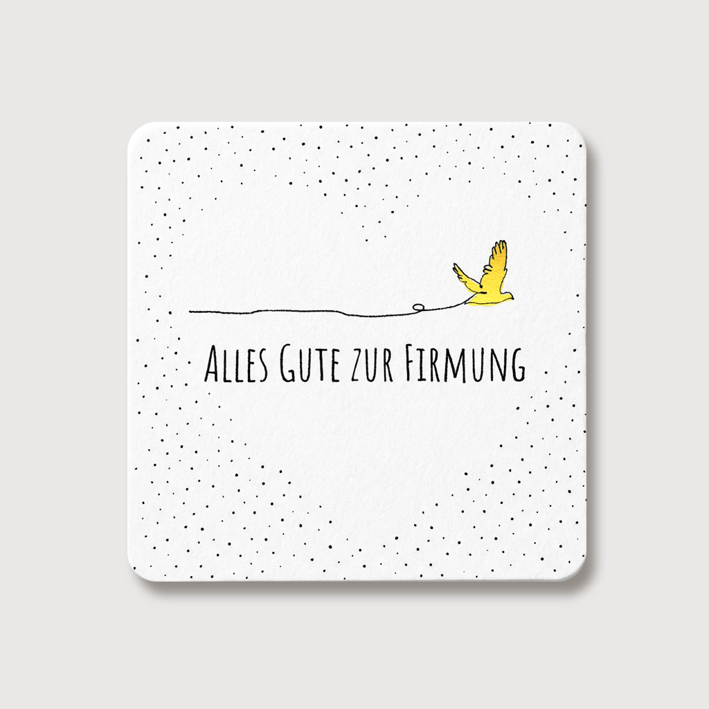 Zusatzkarte zur Firmung Geschenkideen mit Karten VIVIANNASCHMUCK