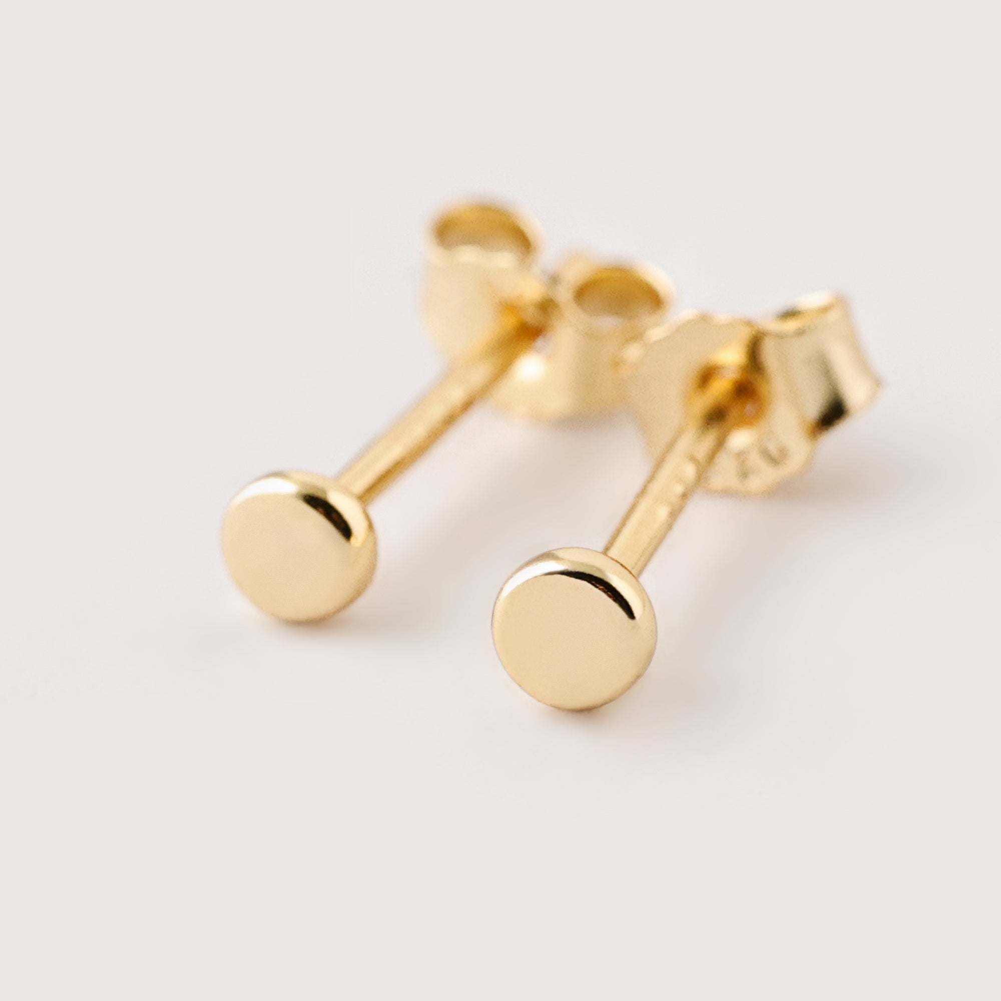 Minimalistische Ohrstecker aus 925er Silber Ohrringe VIVIANNASCHMUCK