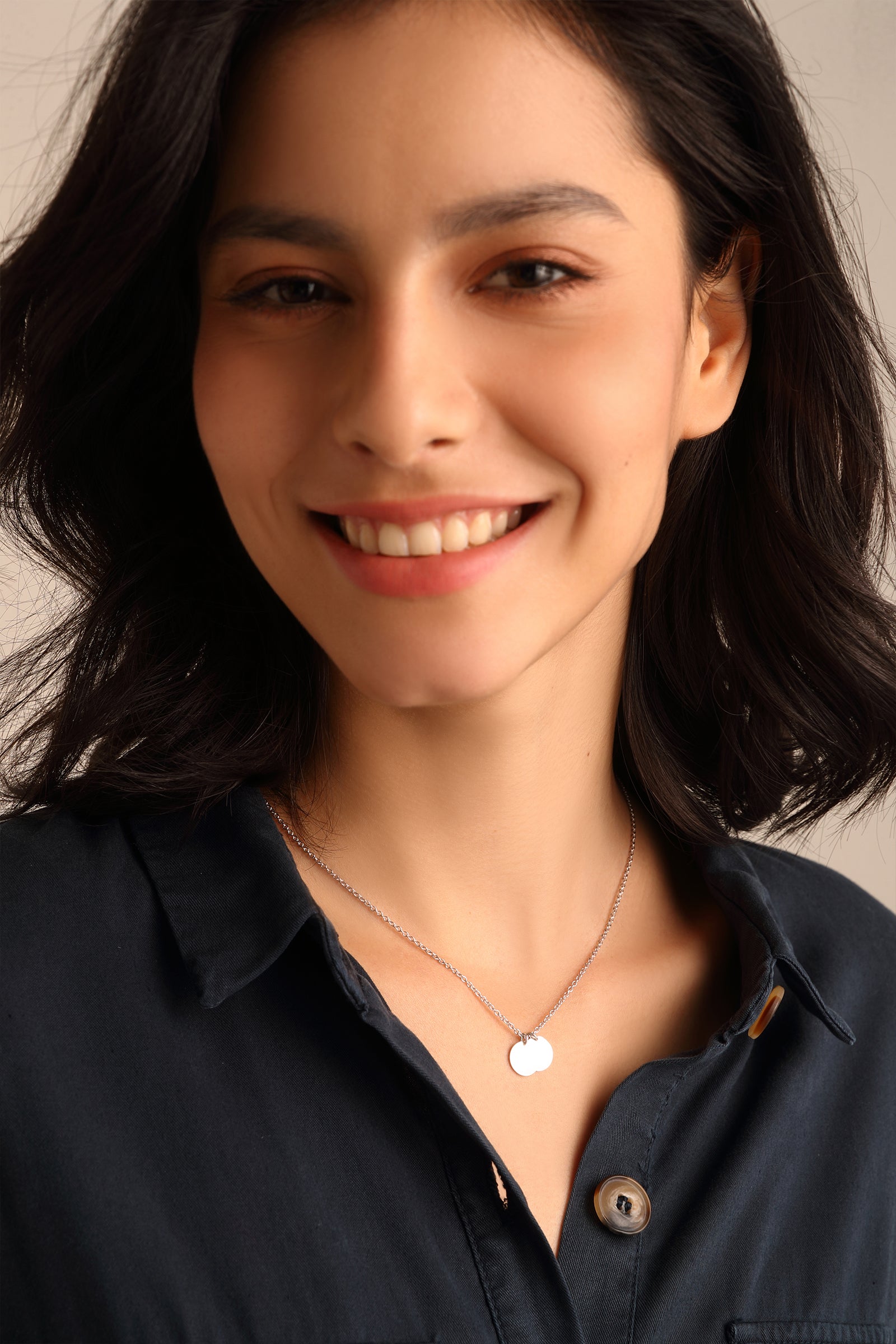 Kette mit eigener Handschrift oder Zeichnung - 925er Sterling Silber