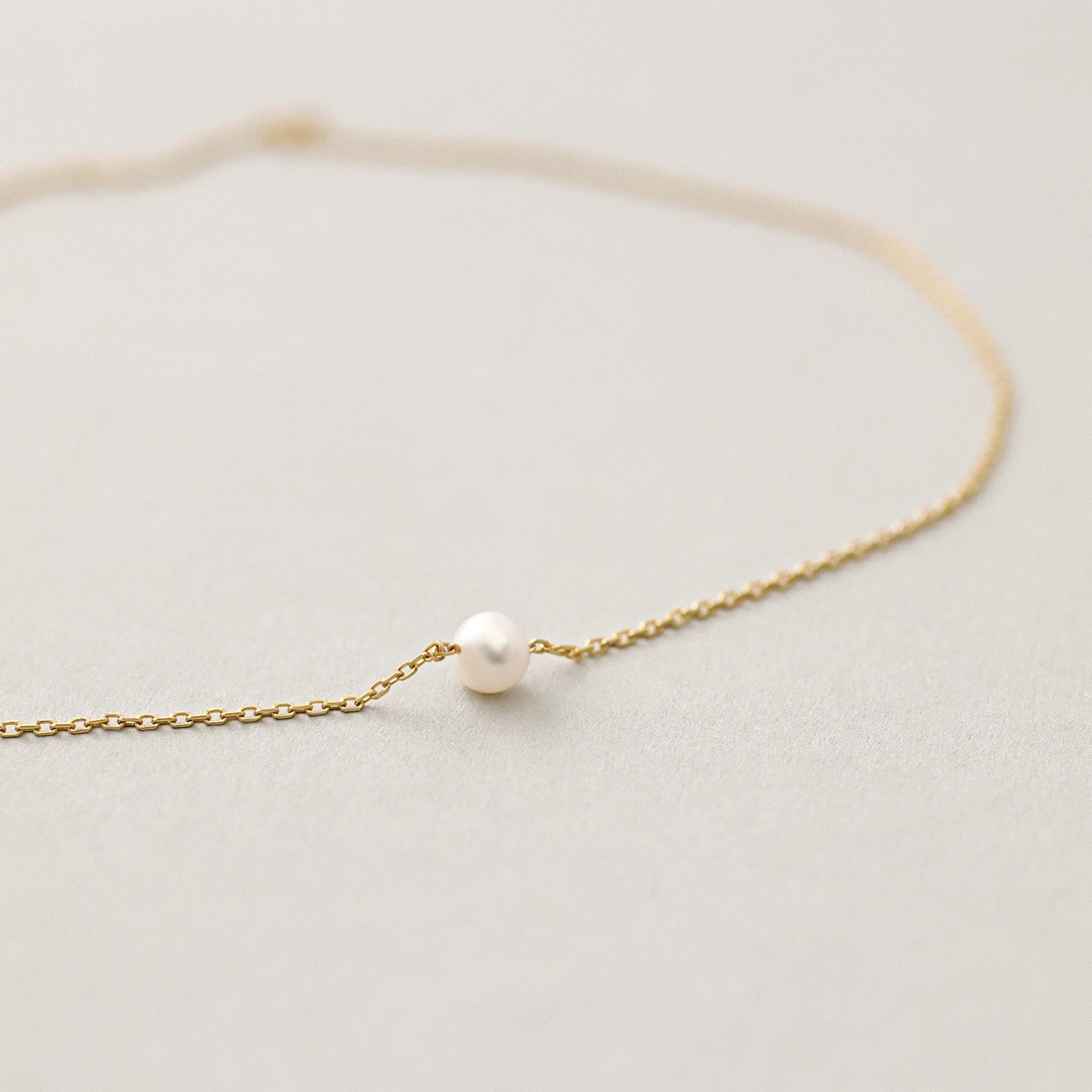 Halskette mit Süßwasserperle - 925er Sterling Silber Damen Halskette VIVIANNASCHMUCK