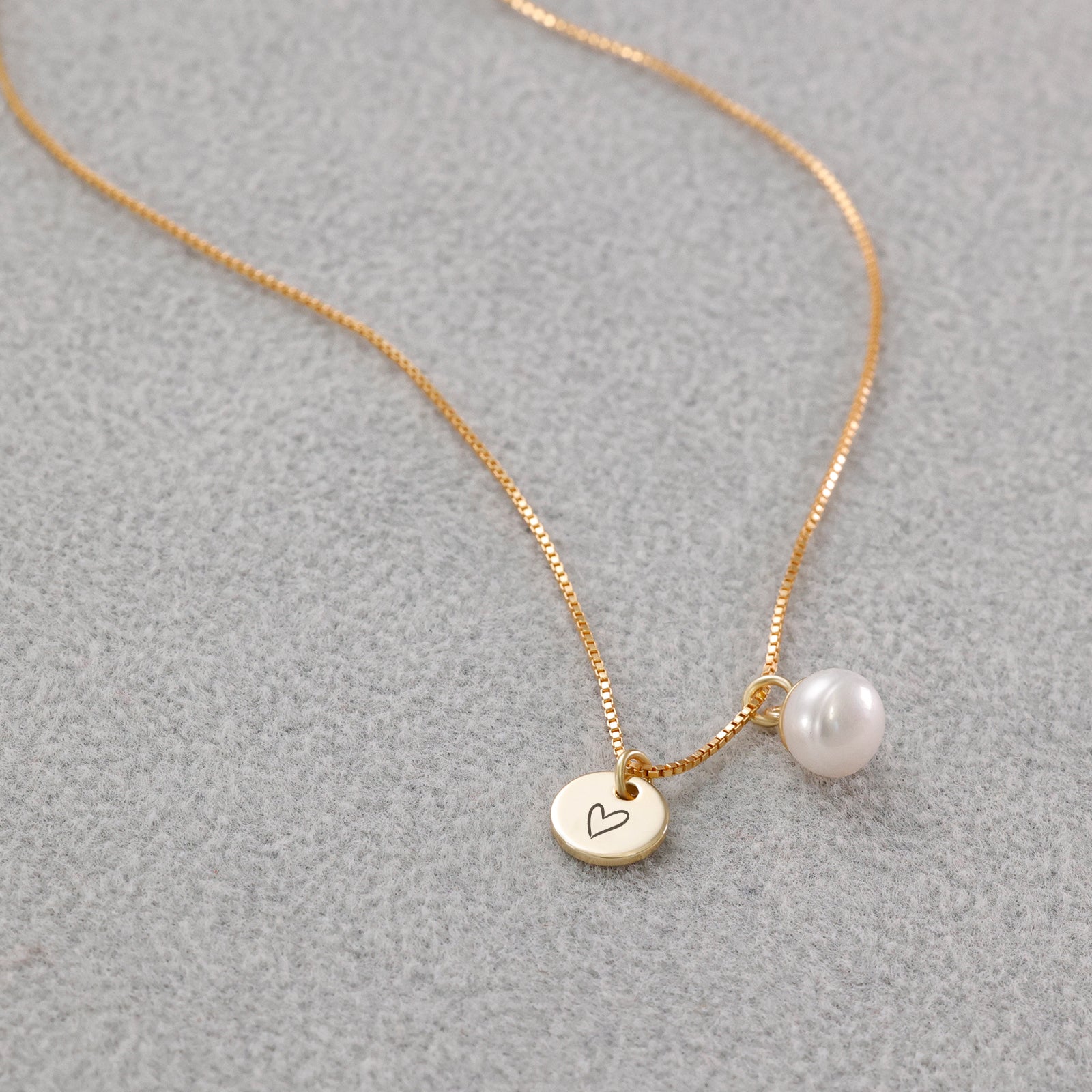 Women's Necklace with Freshwater Pearl - 925 Sterling Silver