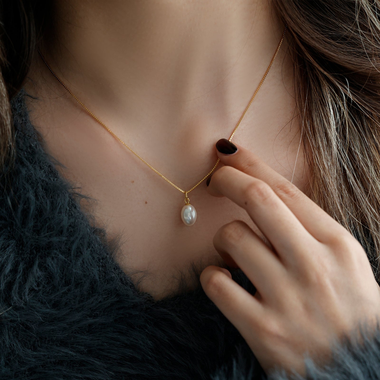 Rainbow Tourmaline Necklace - 925 Sterling Silver