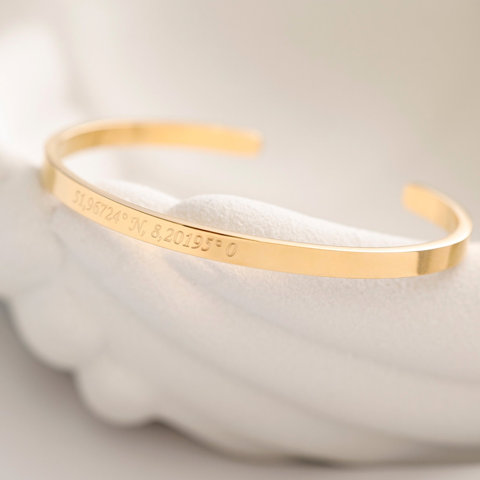 Personalized bangle with engraving color choice - Vivianna bangle - silver gold rose gold - gift for her - A104