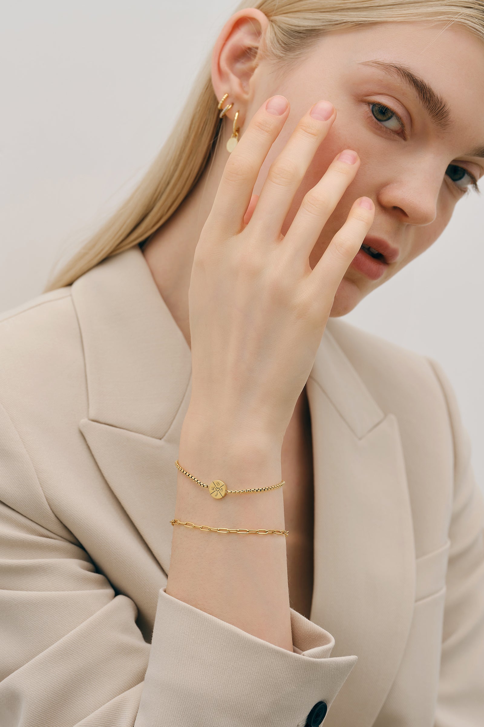Personalisiertes Armband mit Gravur Damen Armband VIVIANNASCHMUCK