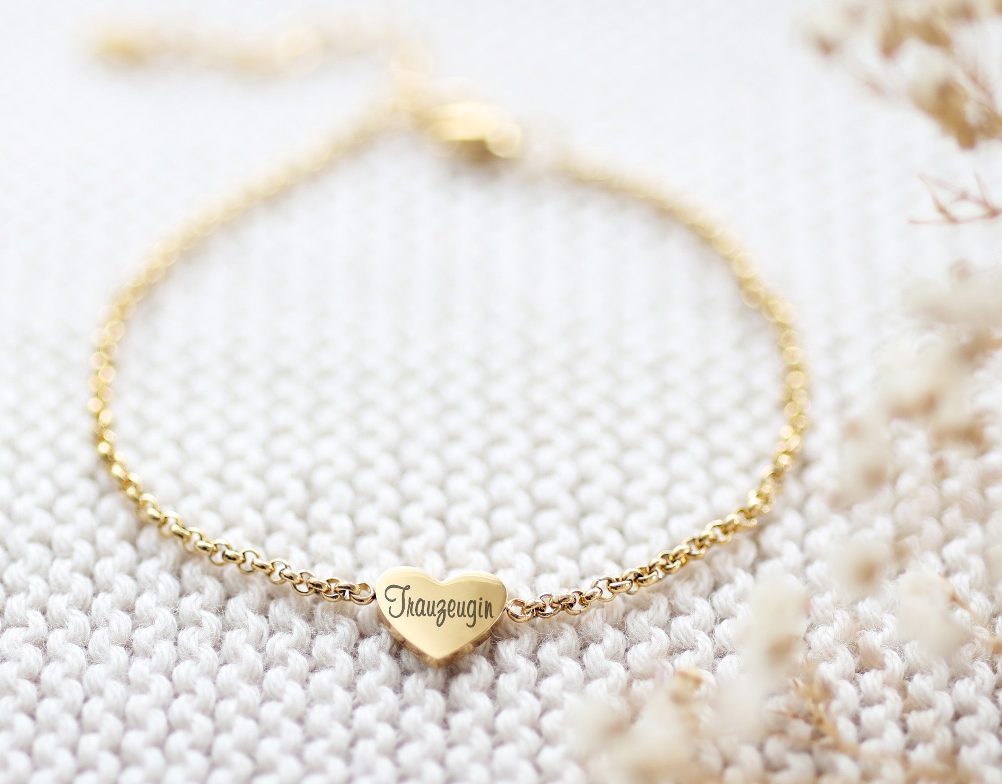 Personalisiertes Trauzeugin Armband - Trauzeugin Geschenk - VIVIANNASCHMUCK