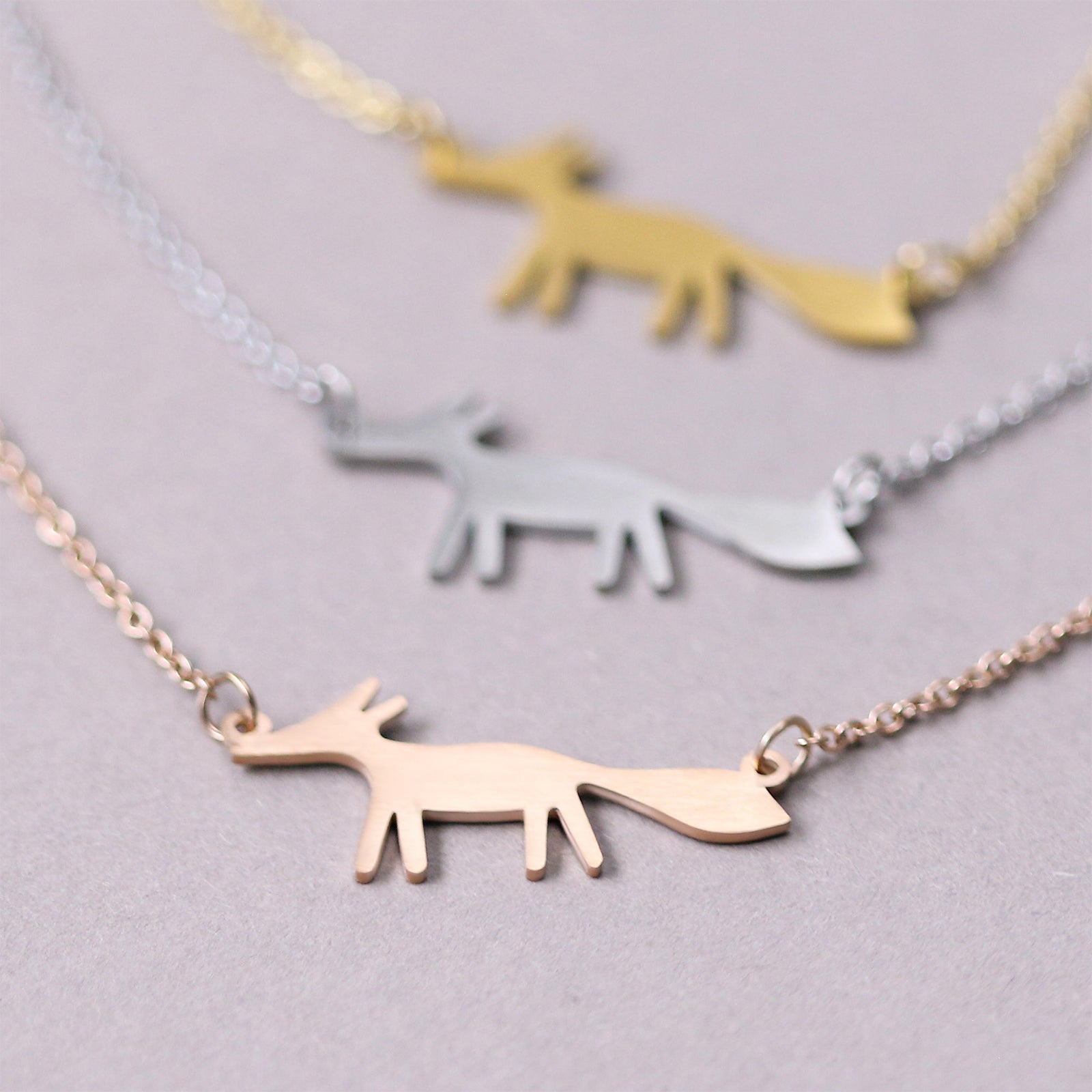 Personalisierbare Fuchs Kette