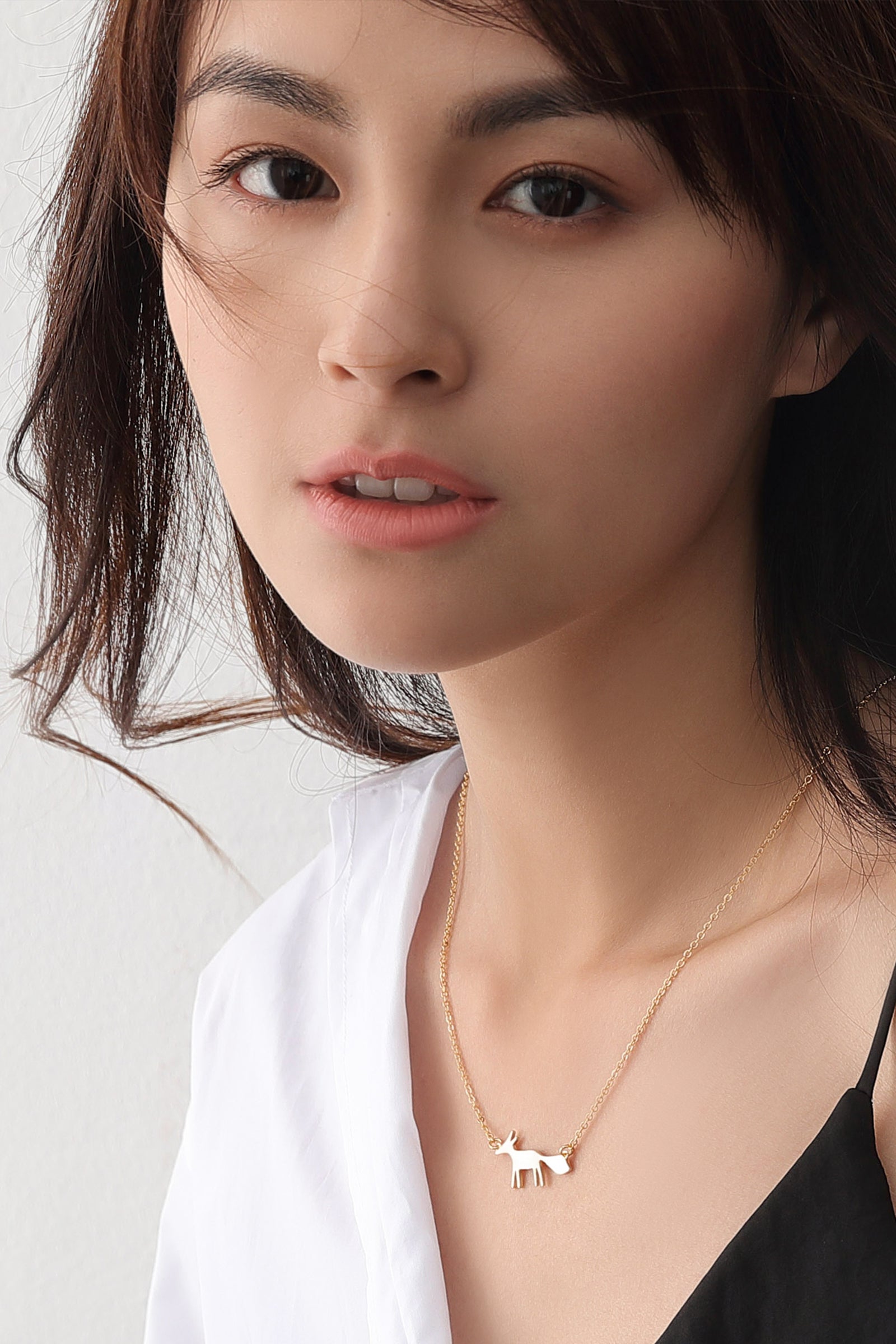 Customizable Fox Necklace