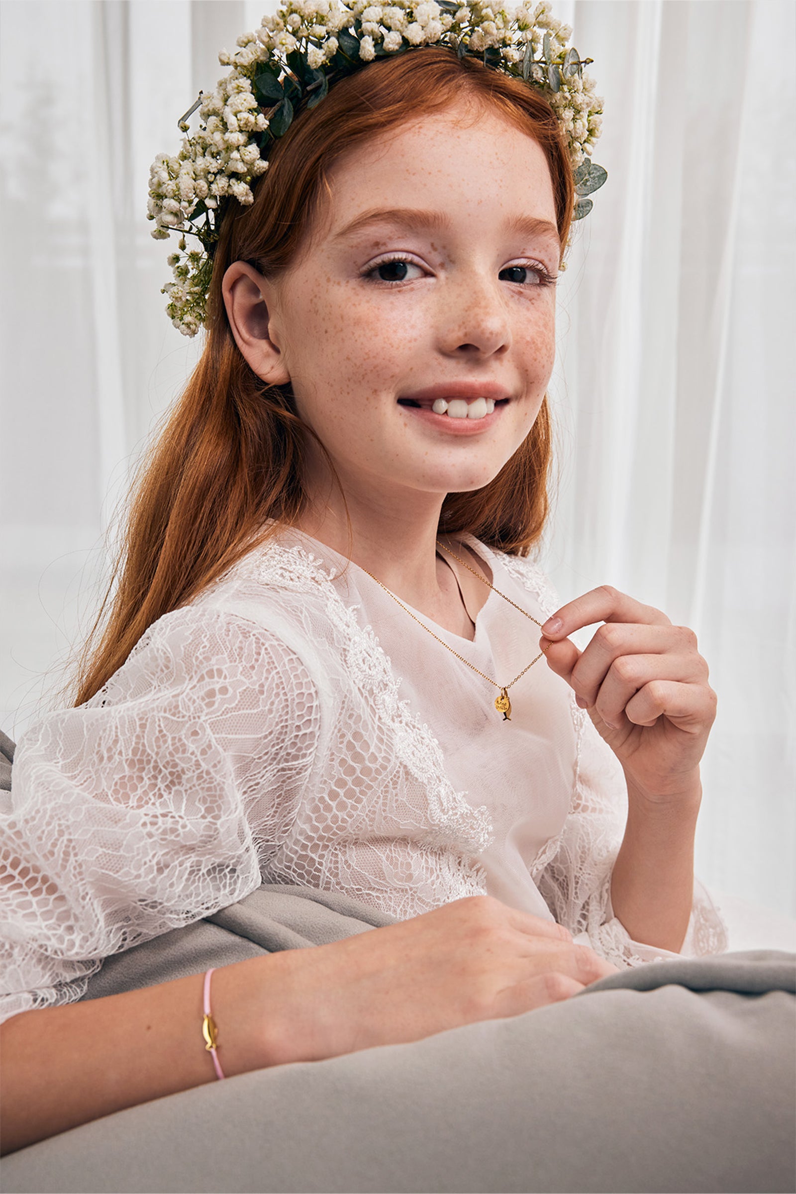 Personalisierte Kette mit Fisch - ICHTHUS - Familie Halskette - Namenskette - Konfirmation - Firmung - Kommunion - Edelstahl Kette - KE014 - VIVIANNASCHMUCK