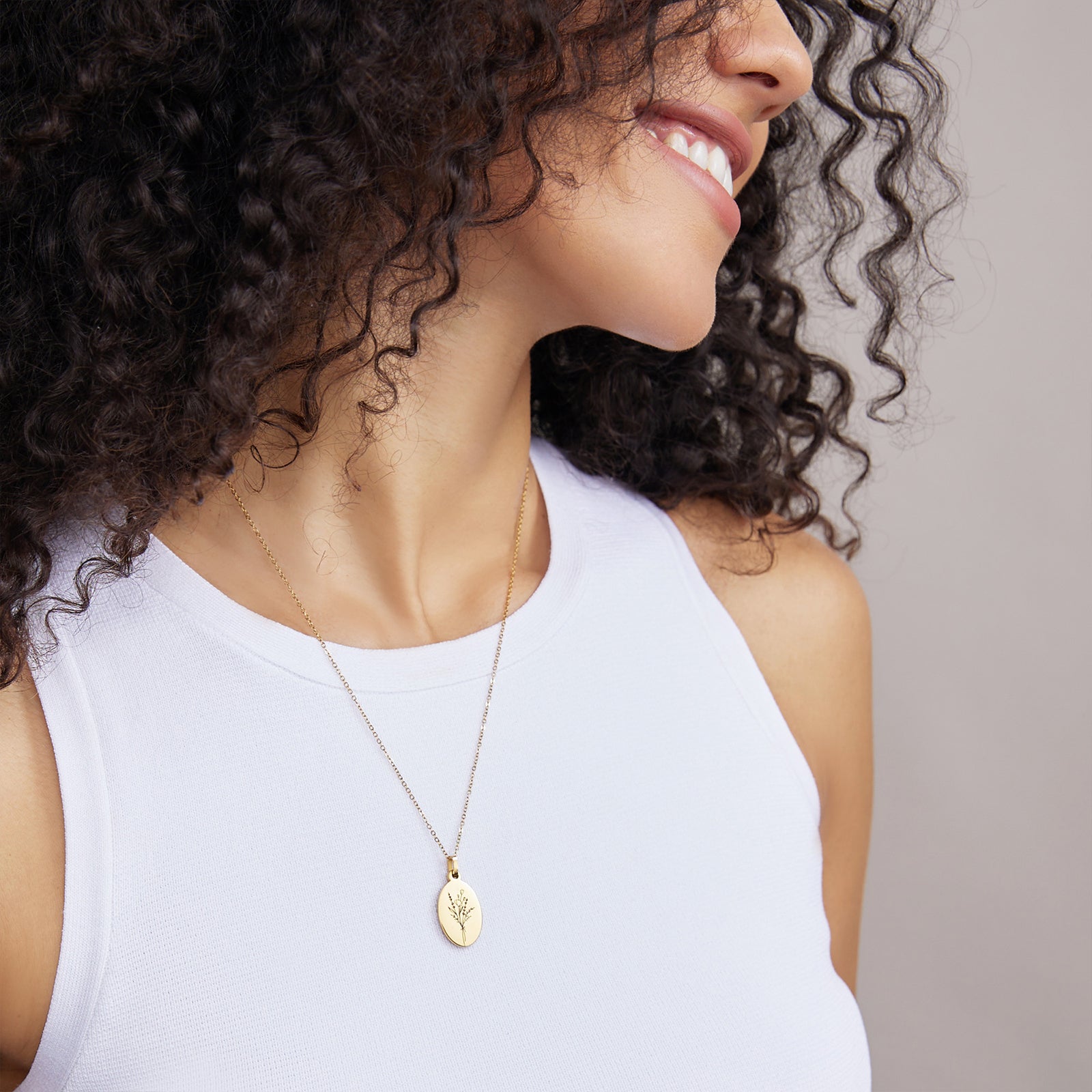 Personalized Photo Locket Necklace - oval