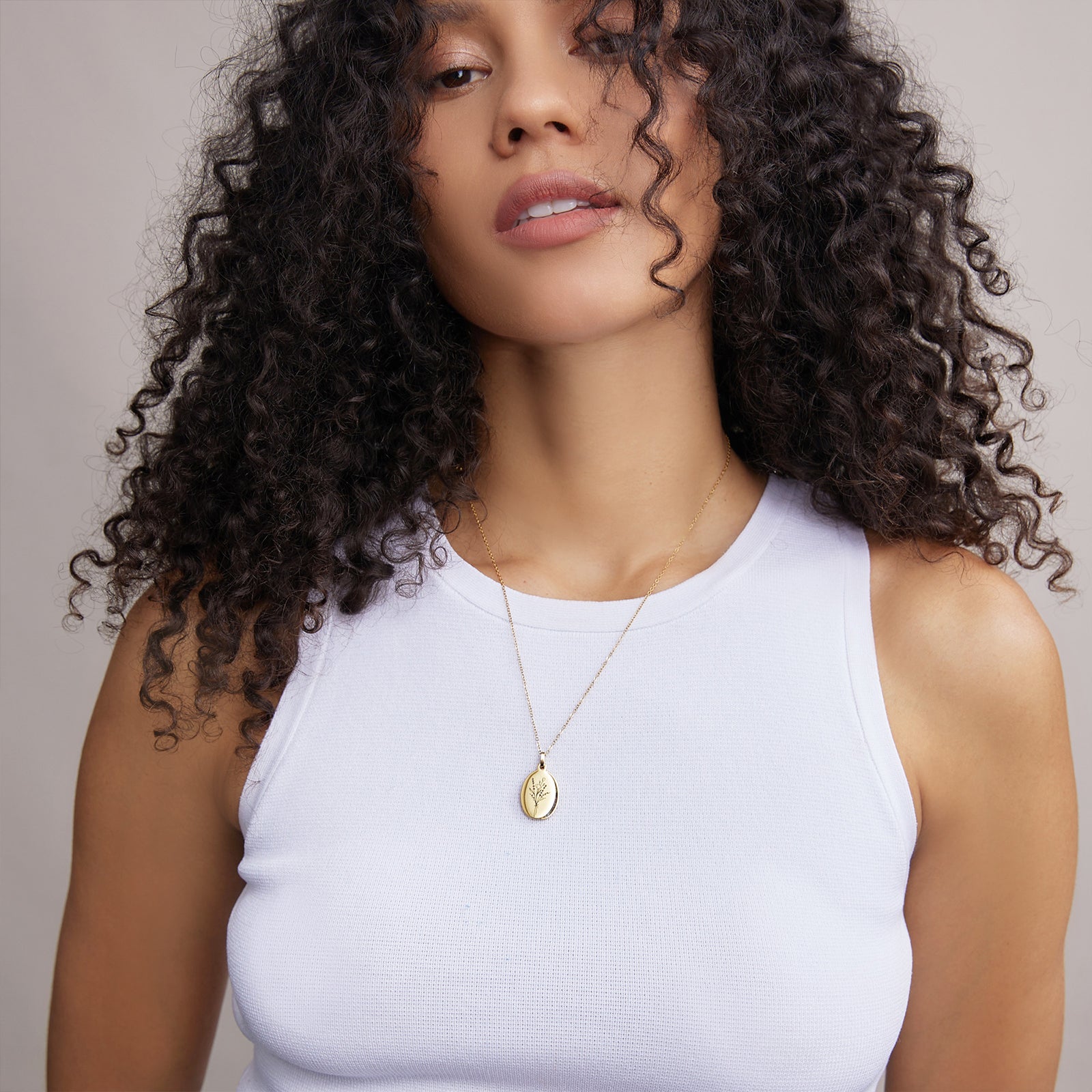 Personalized Photo Locket Necklace - oval