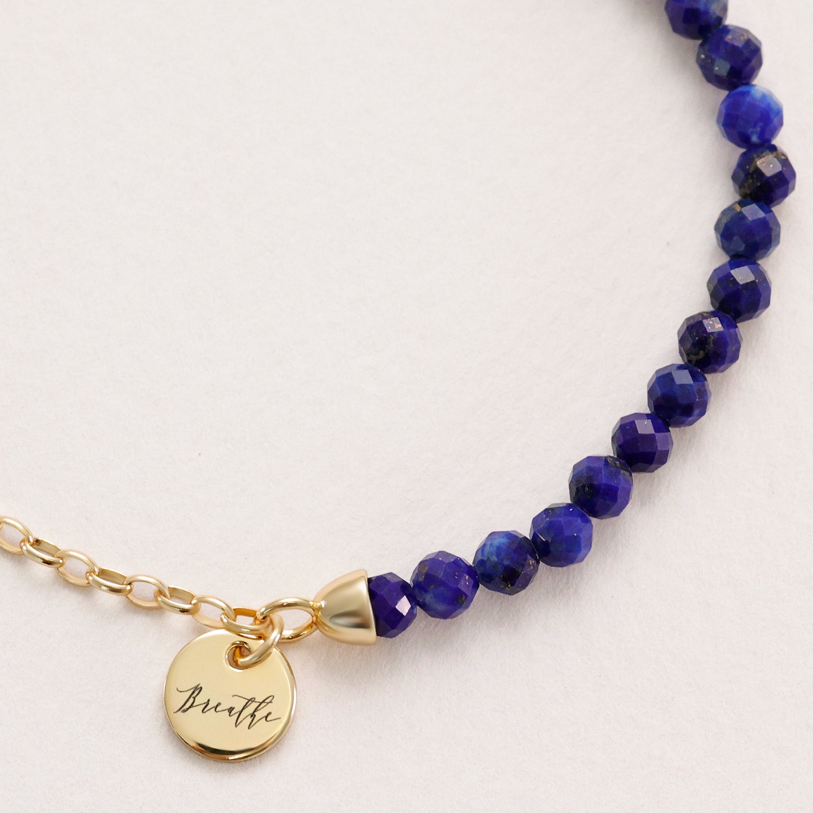 Lapis-Lazuli Armband - 925er Sterling Silber