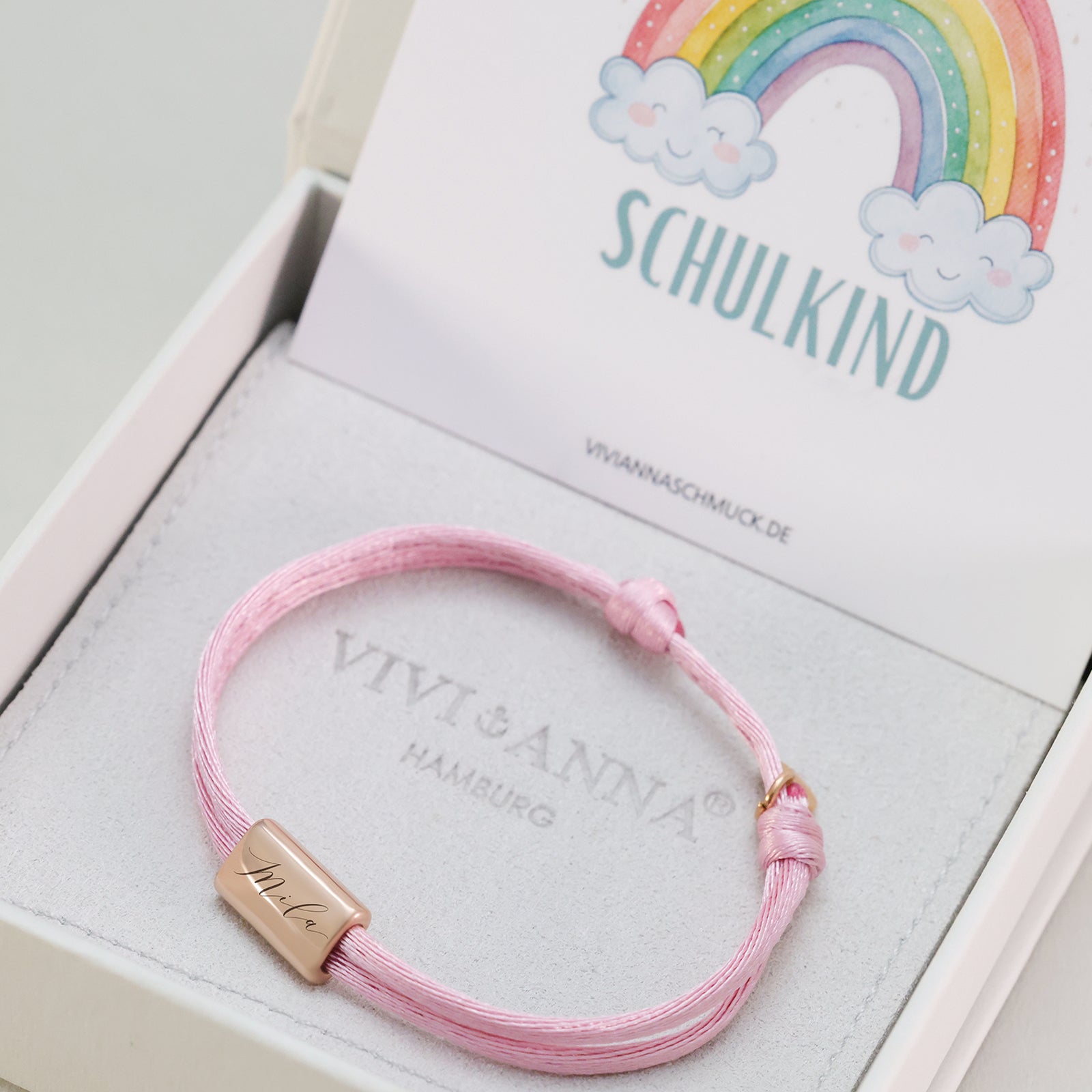 Guardian Angel Paracord Bracelet with Heart Birthstone - Baptism Gift with Card