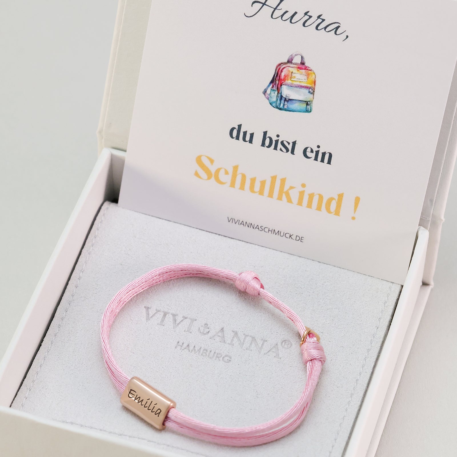 Guardian Angel Paracord Bracelet with Heart Birthstone - Baptism Gift with Card