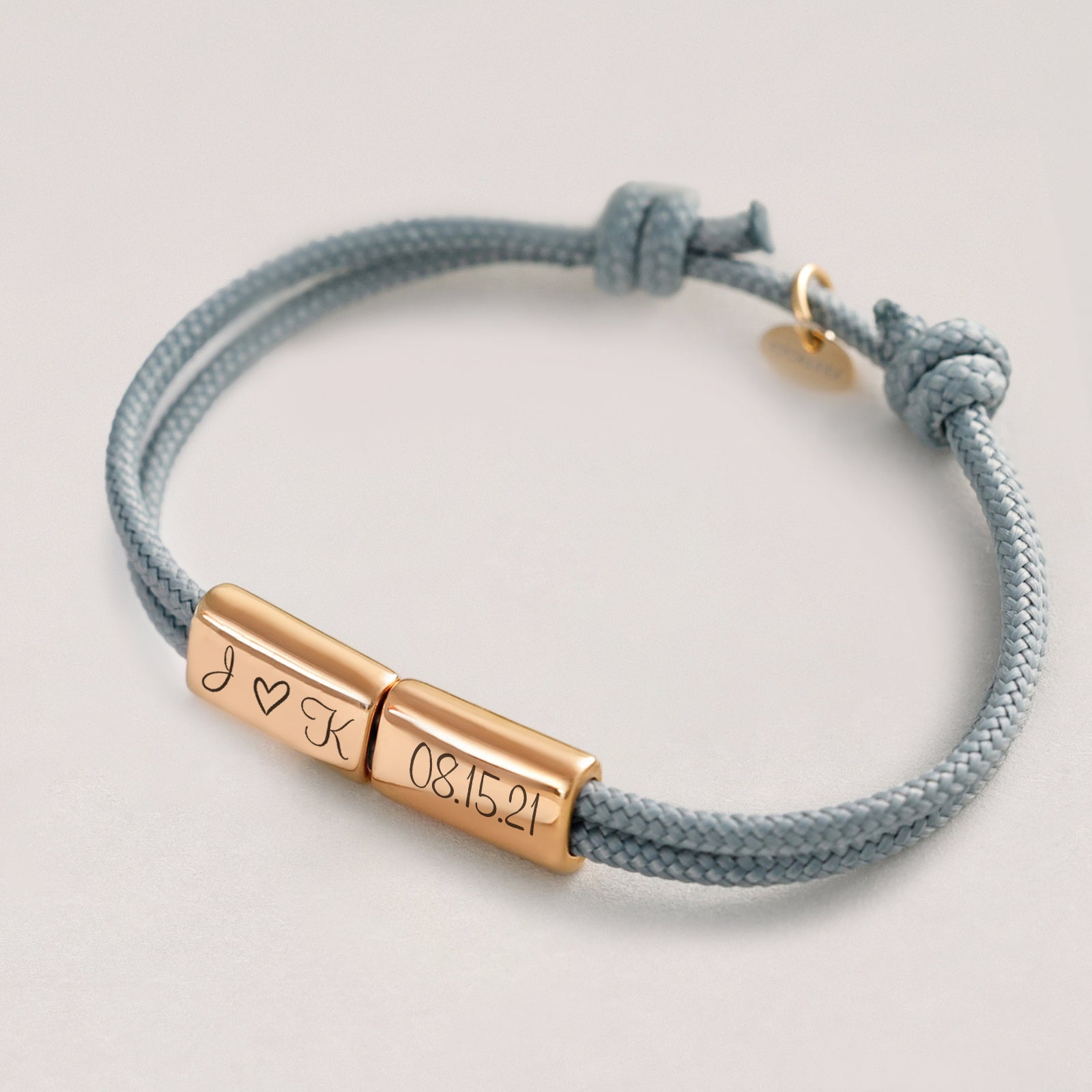 Segeltau Armband mit Gravur