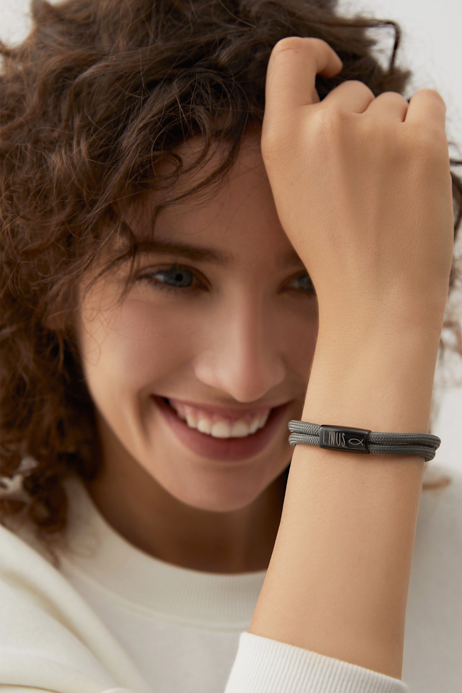 Personalisiertes Segeltau Armband - Unisex Armband Damen Armband VIVIANNASCHMUCK