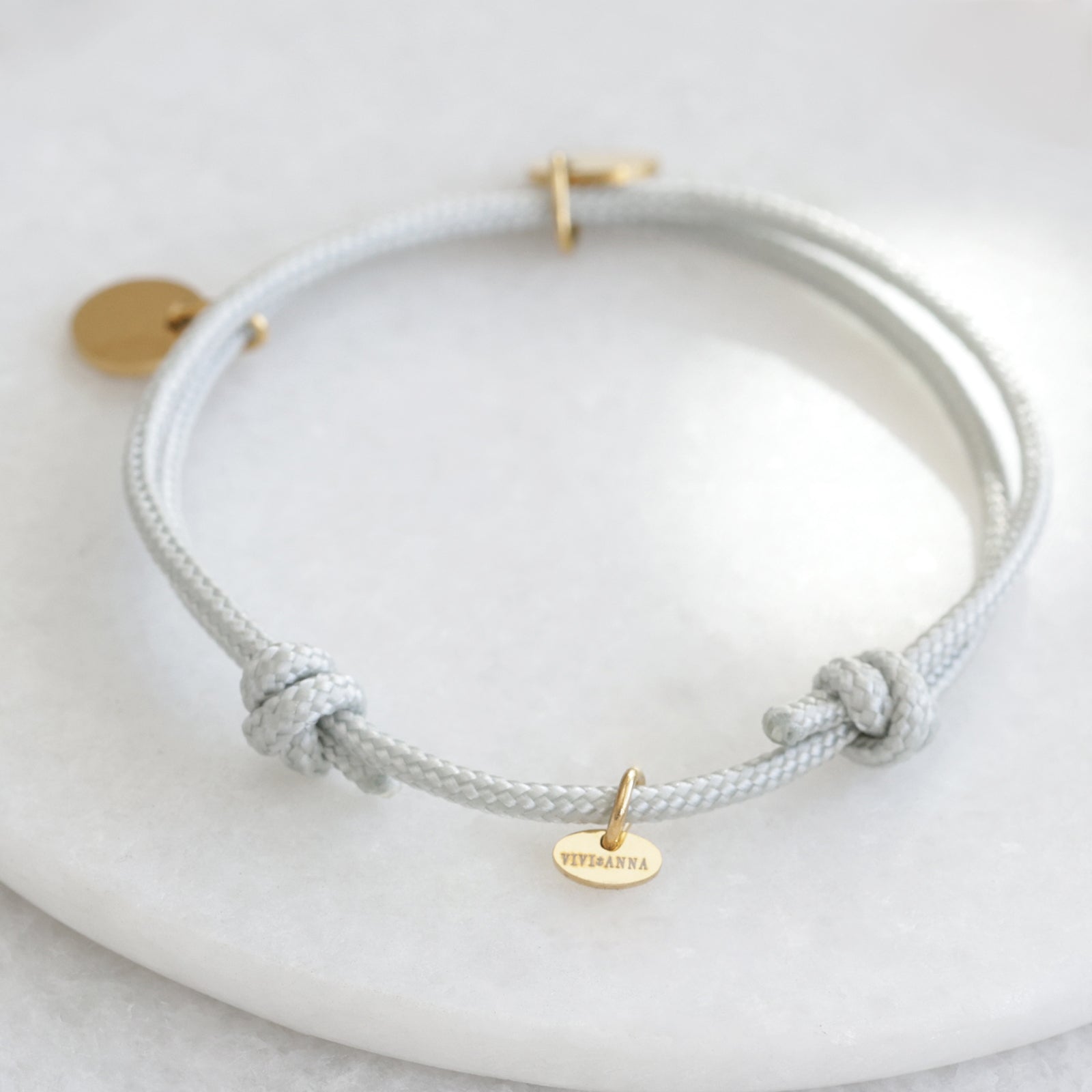 Segeltau Armband mit personalisiertem Anhänger