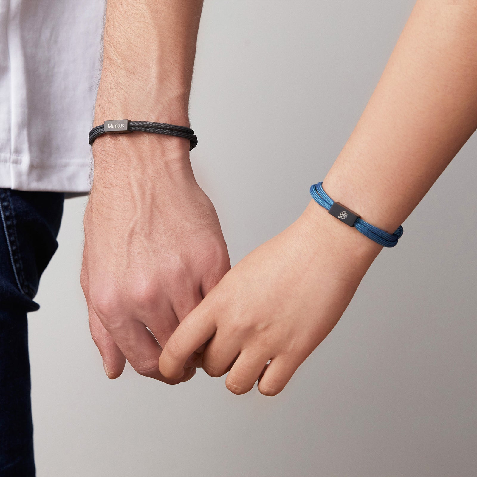 Partnerarmband mit Gravur – Personalisiertes Armband für Zwei