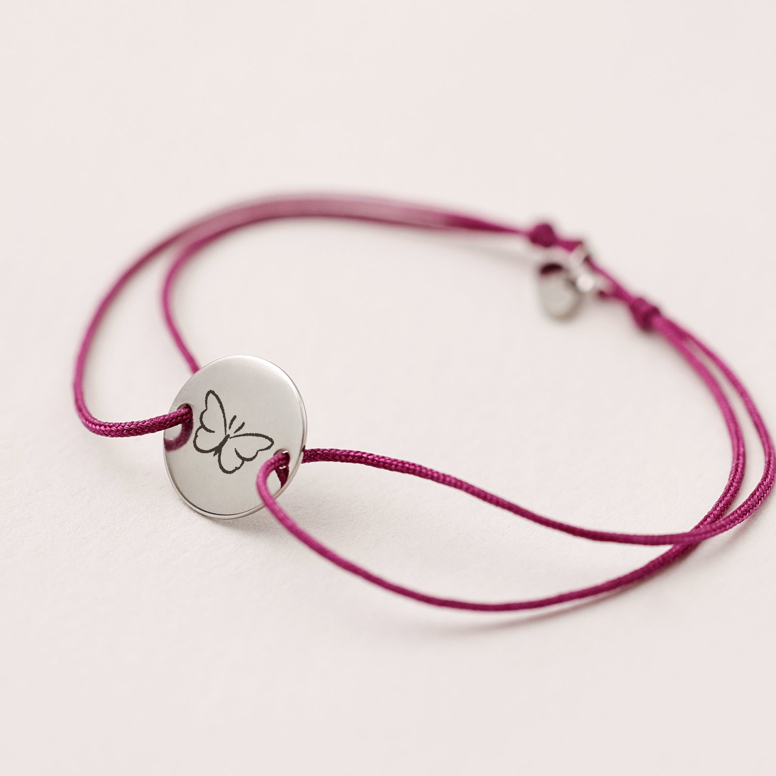 Nylon Unisex Armband mit Gravur