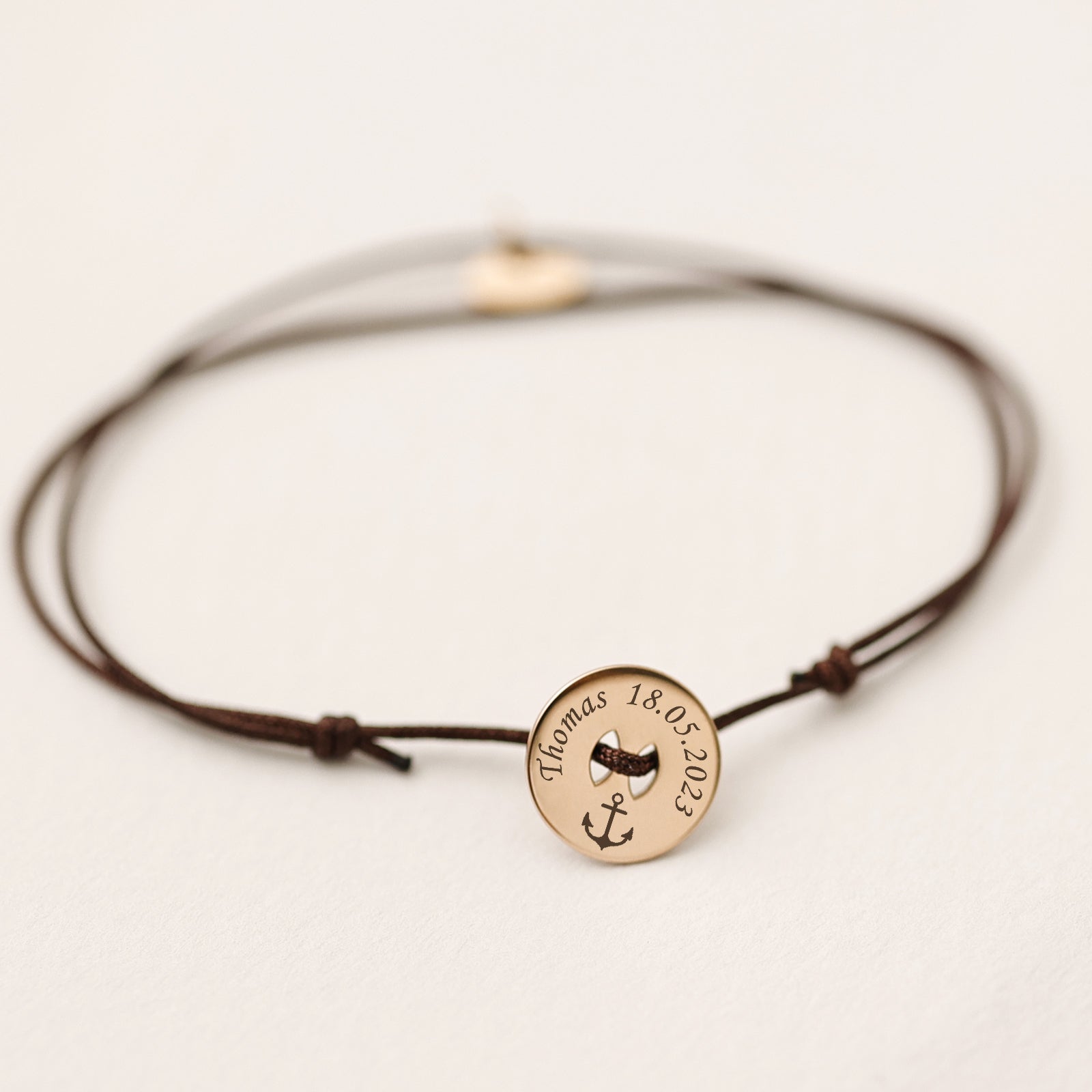 Nylon Unisex Armband mit Gravur